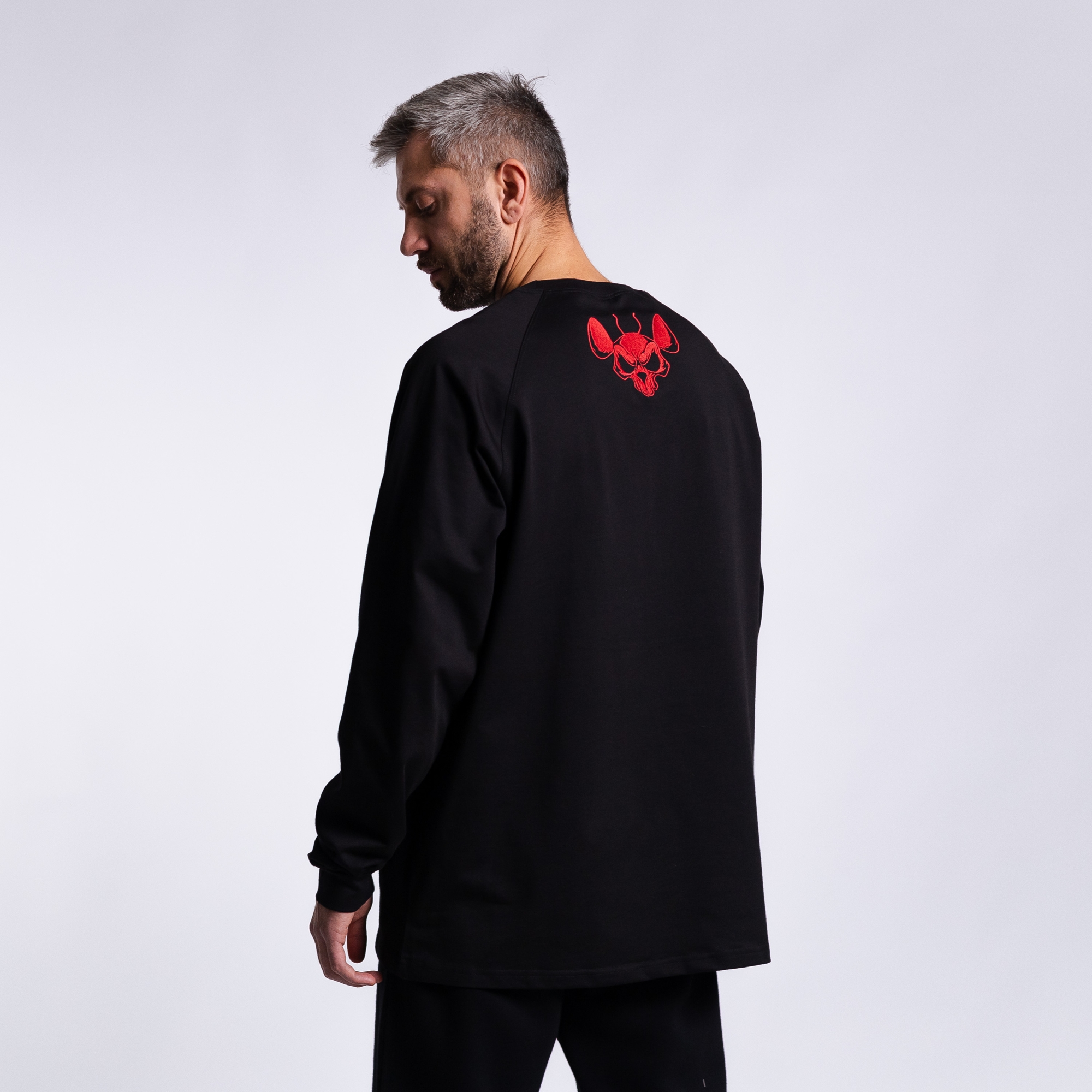 Лонгслив с принтом