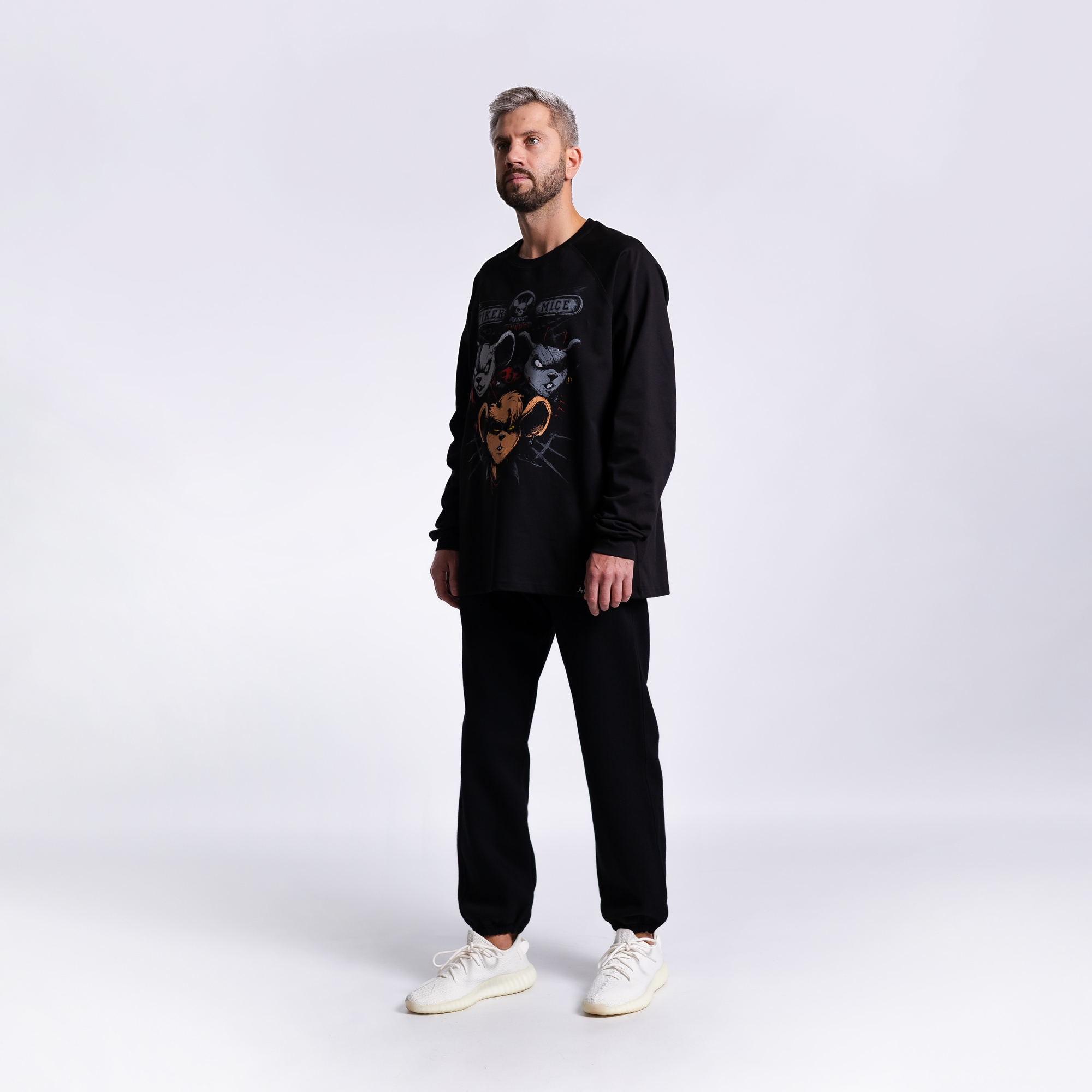 Лонгслив с принтом