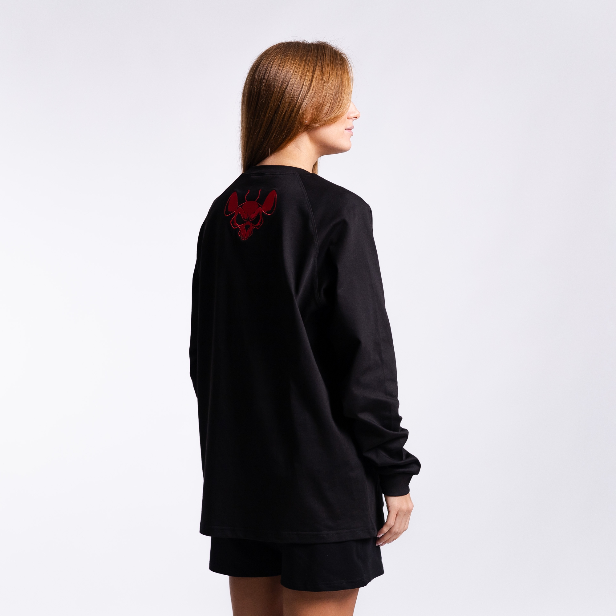 Лонгслив с принтом