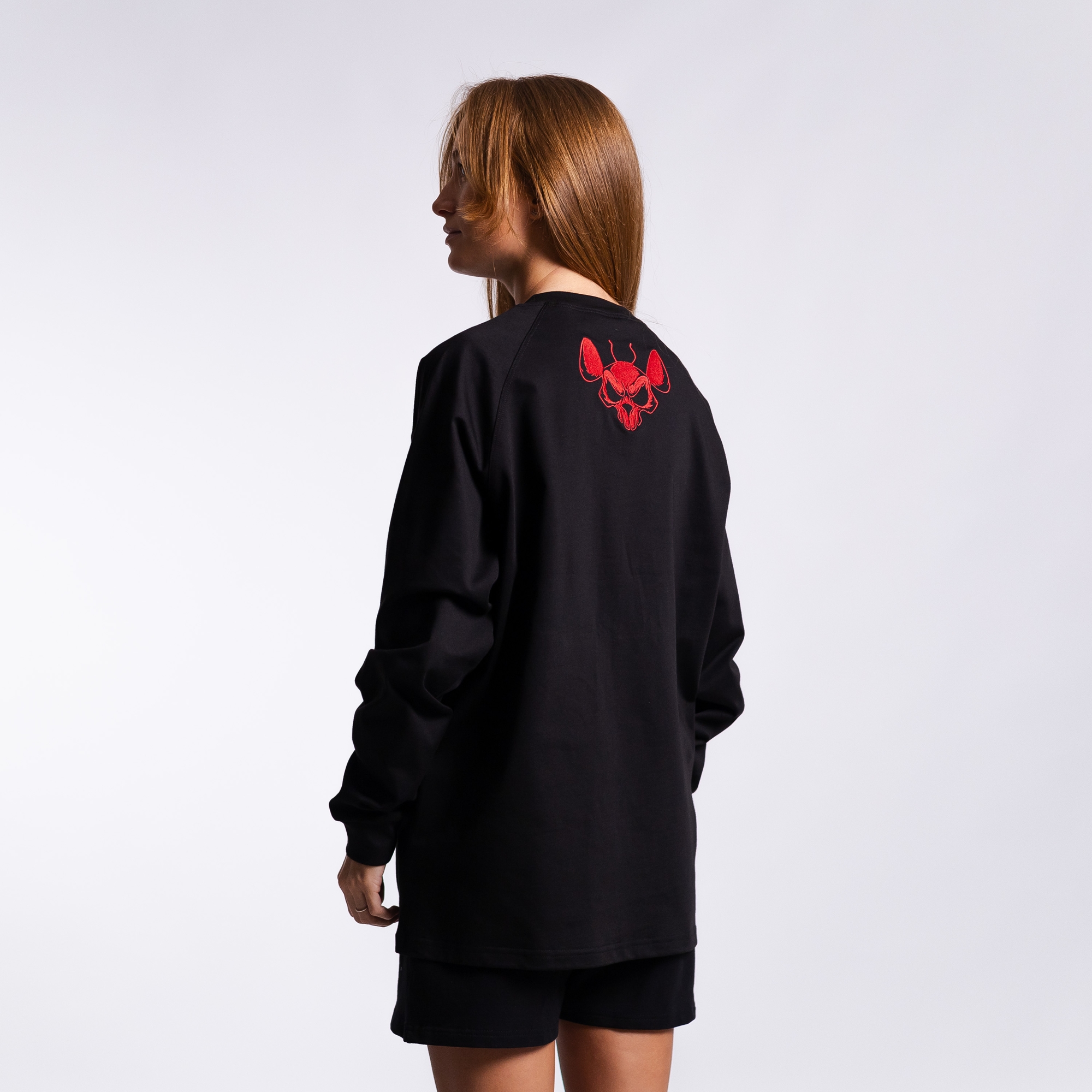 Лонгслив с принтом