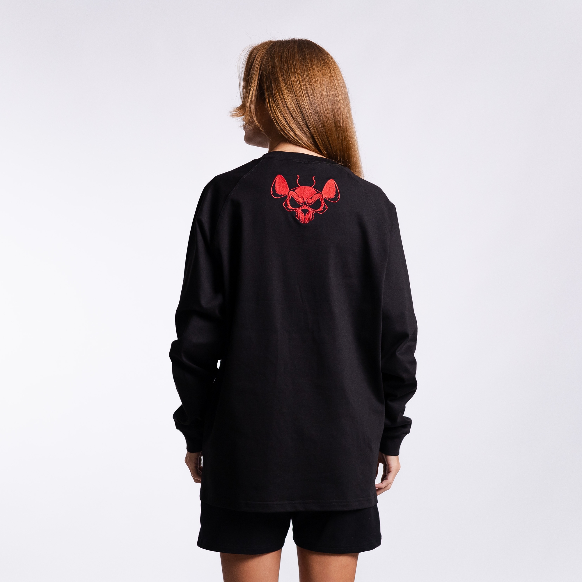 Лонгслив с принтом