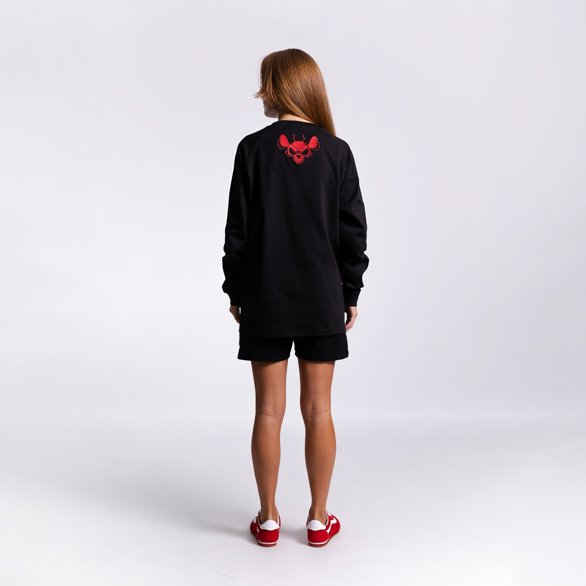 Лонгслив с принтом