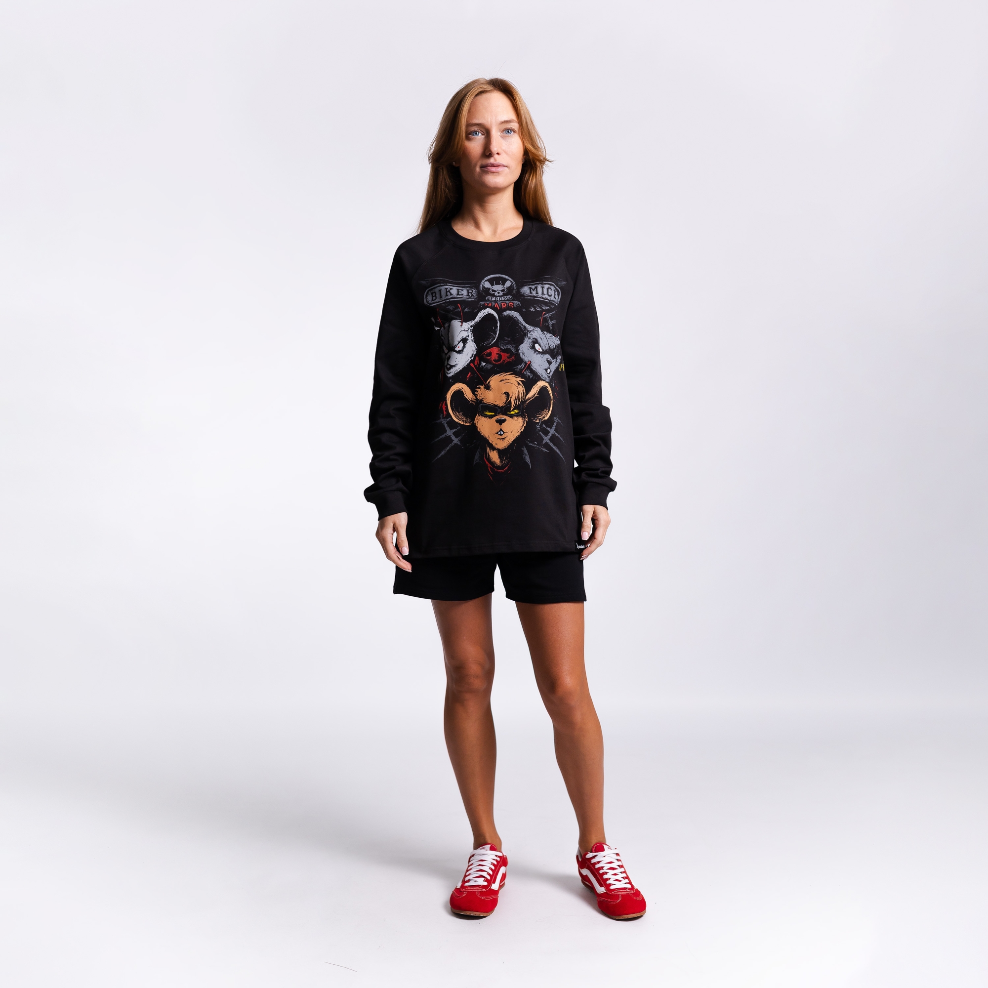 Лонгслив с принтом