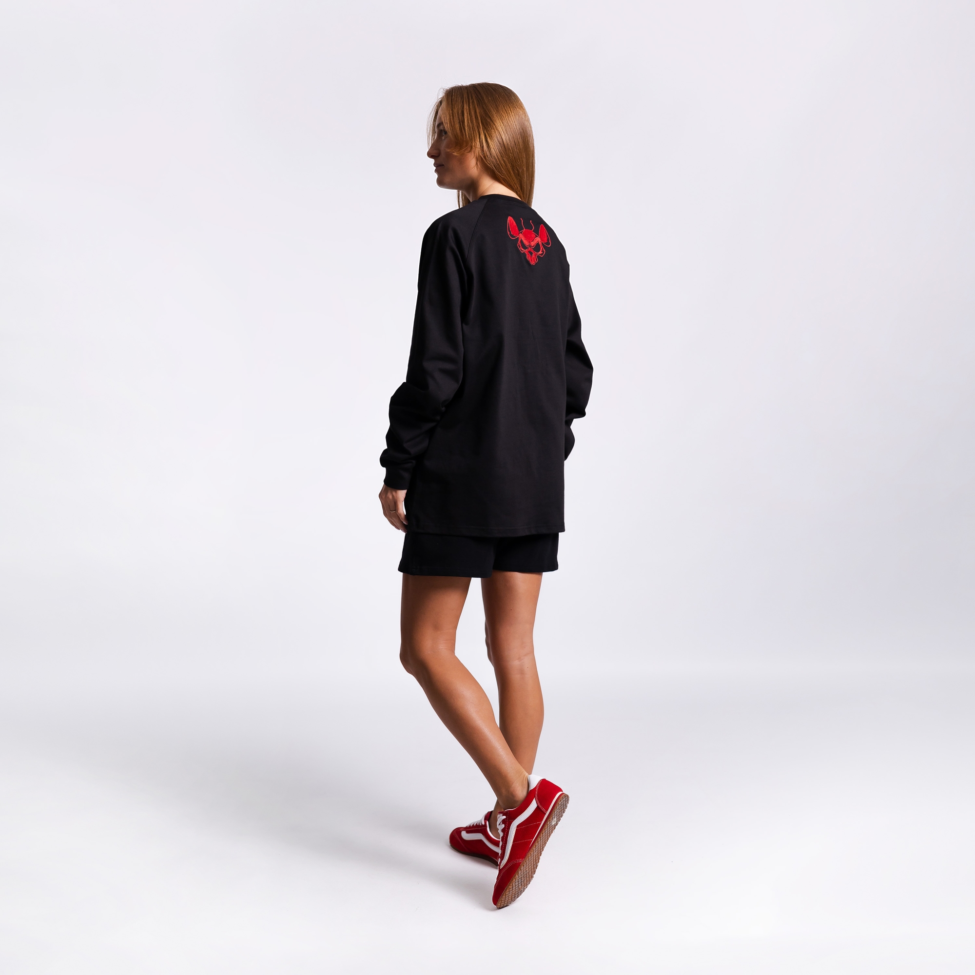 Лонгслив с принтом