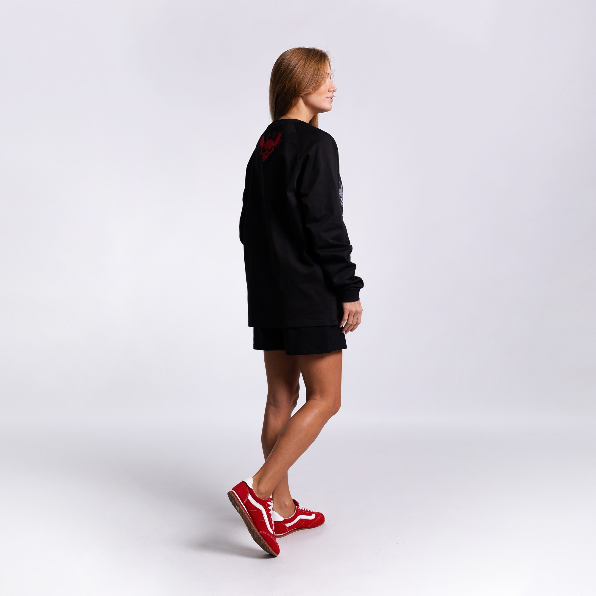 Лонгслив с принтом