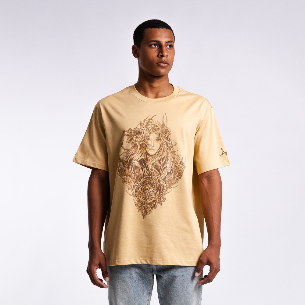 Футболка с принтом