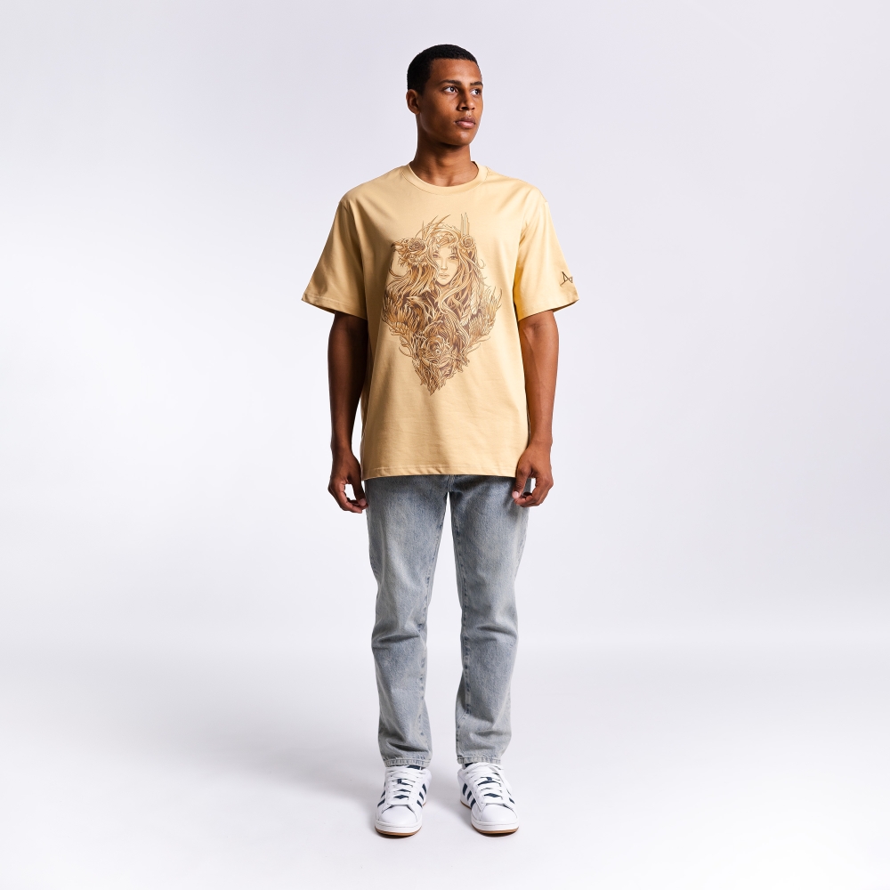 Футболка с принтом