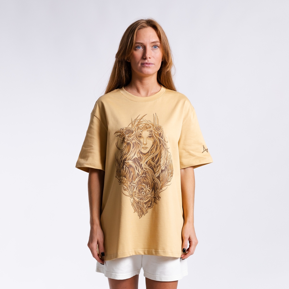 Футболка с принтом