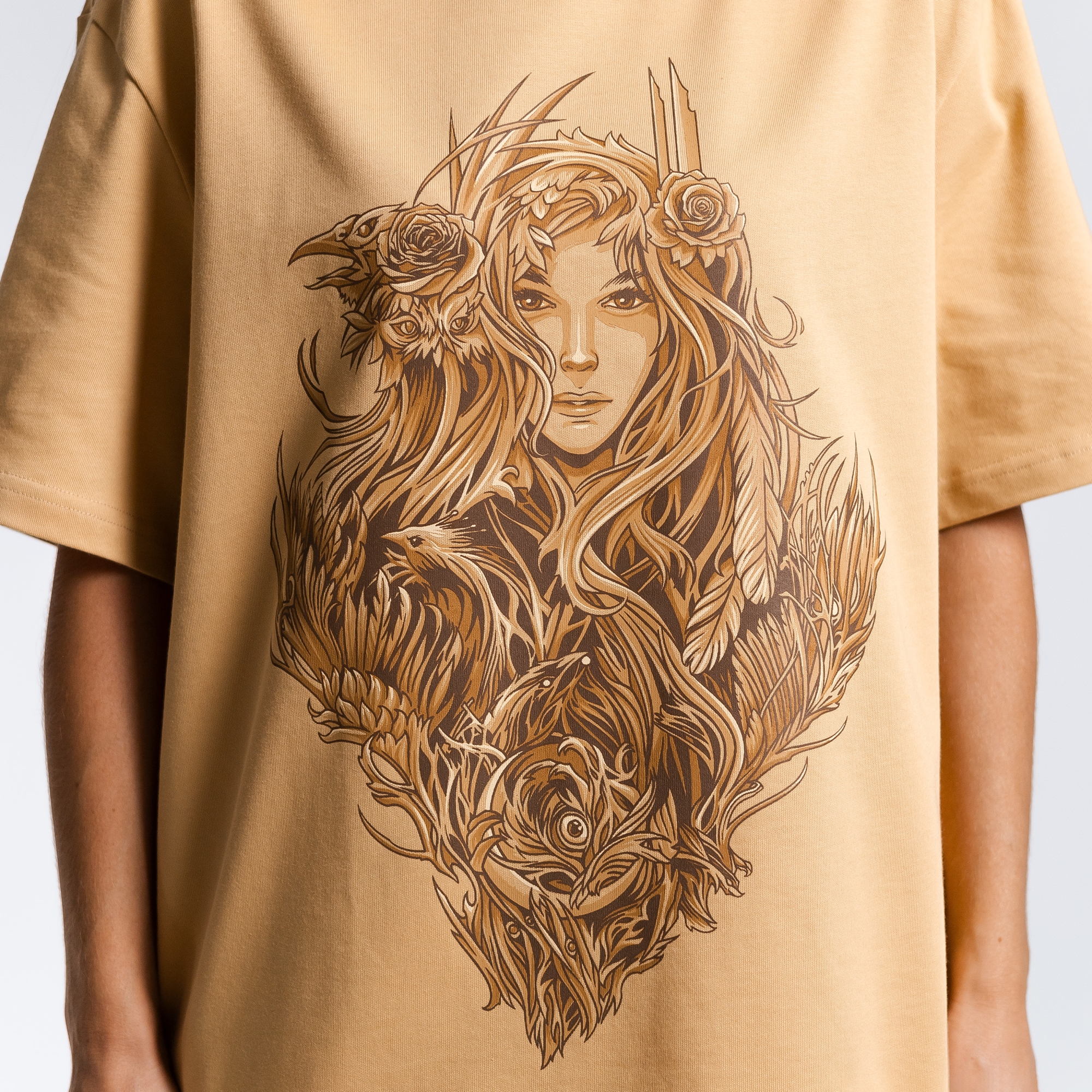 Футболка с принтом