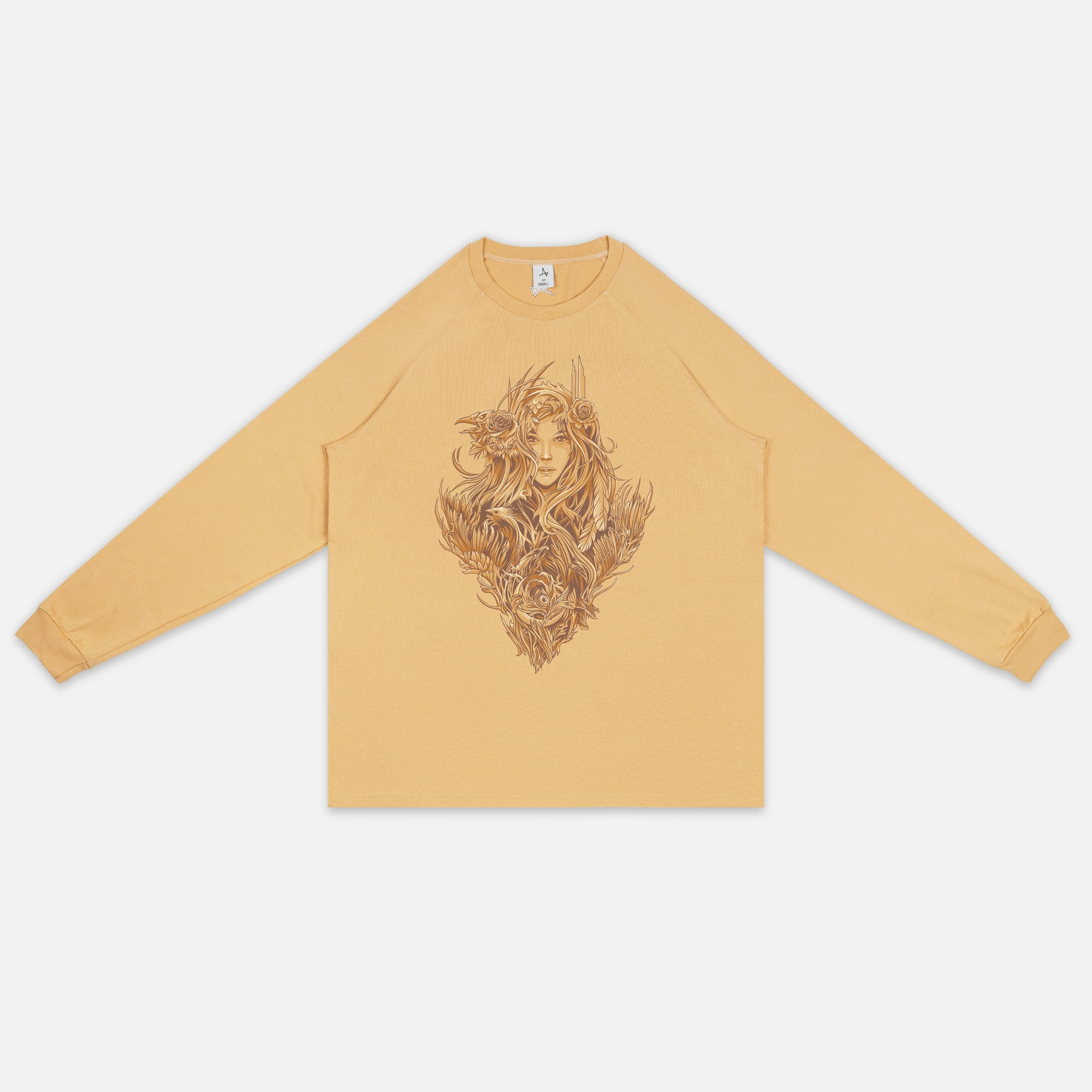 Лонгслив с принтом