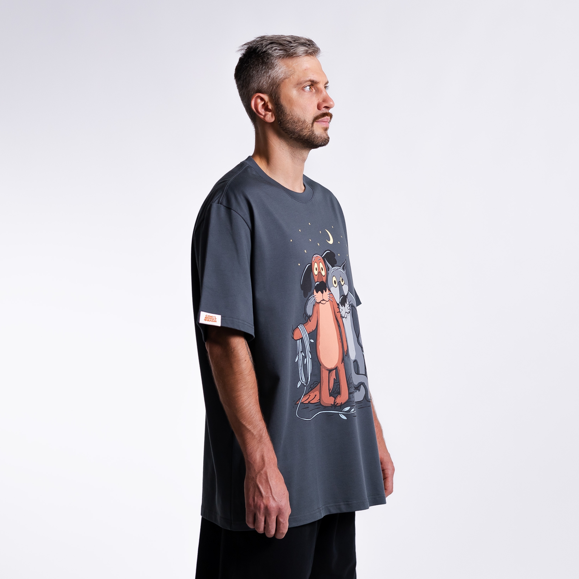 Футболка Пёс и волк