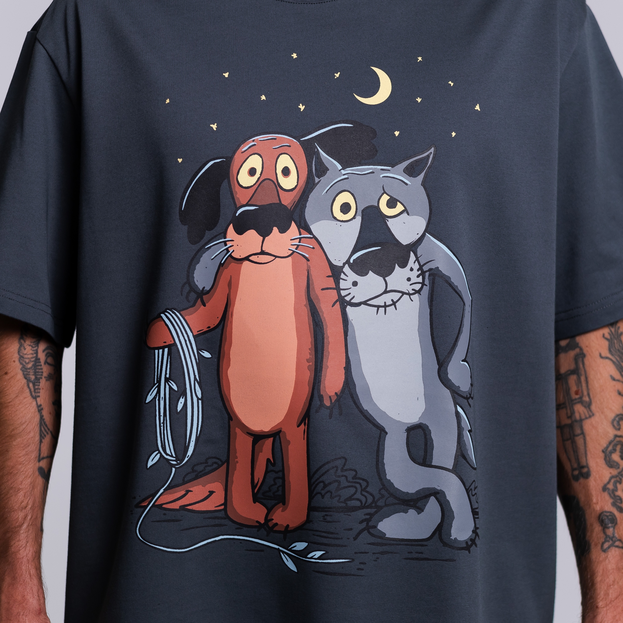 Футболка Пёс и волк