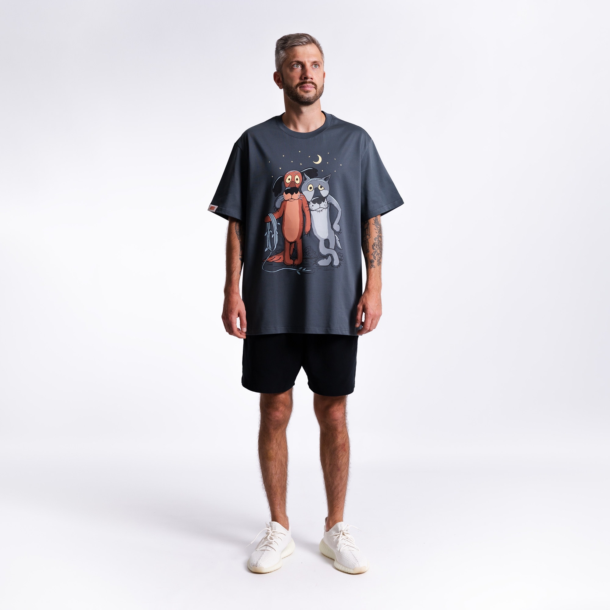 Футболка Пёс и волк