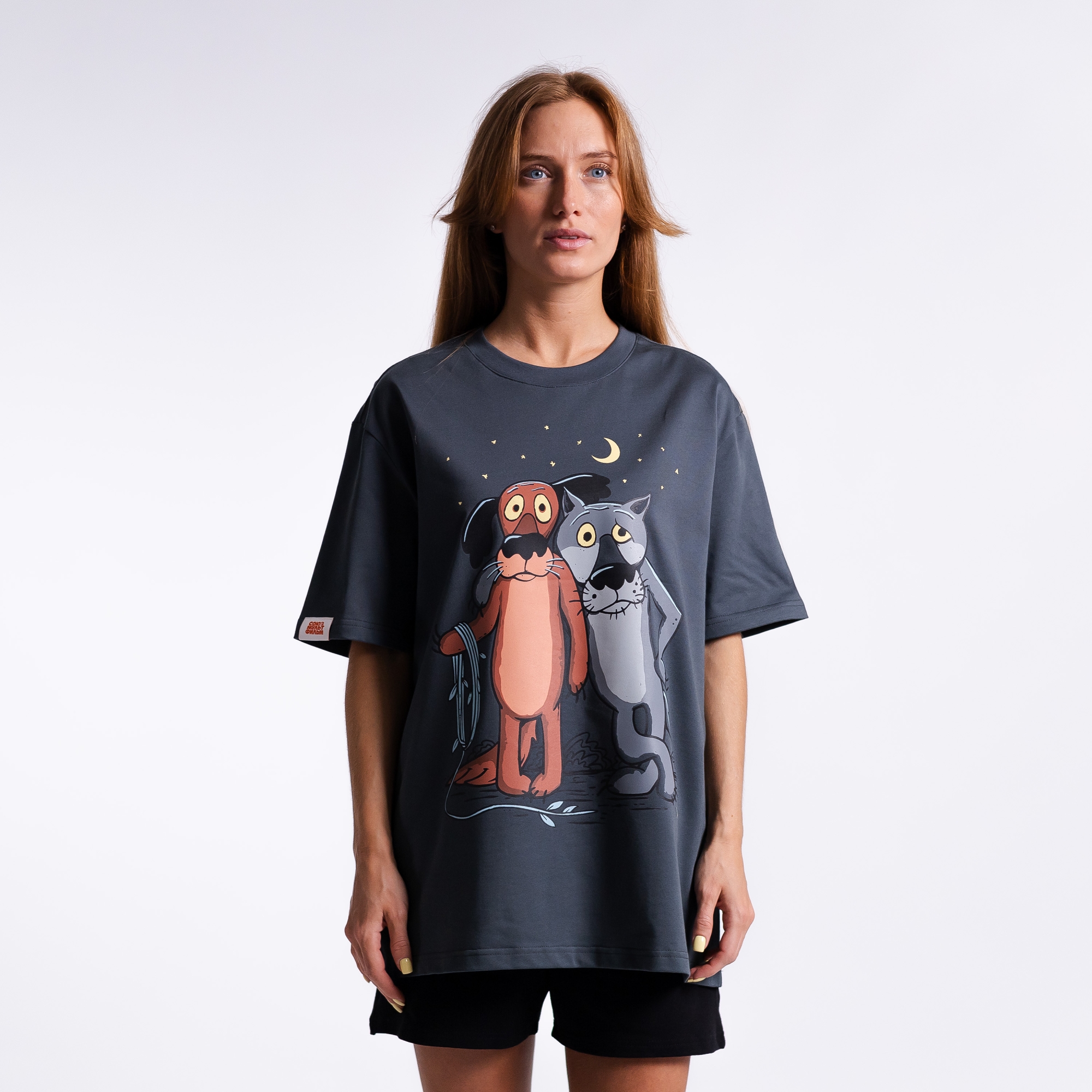 Футболка Пёс и волк