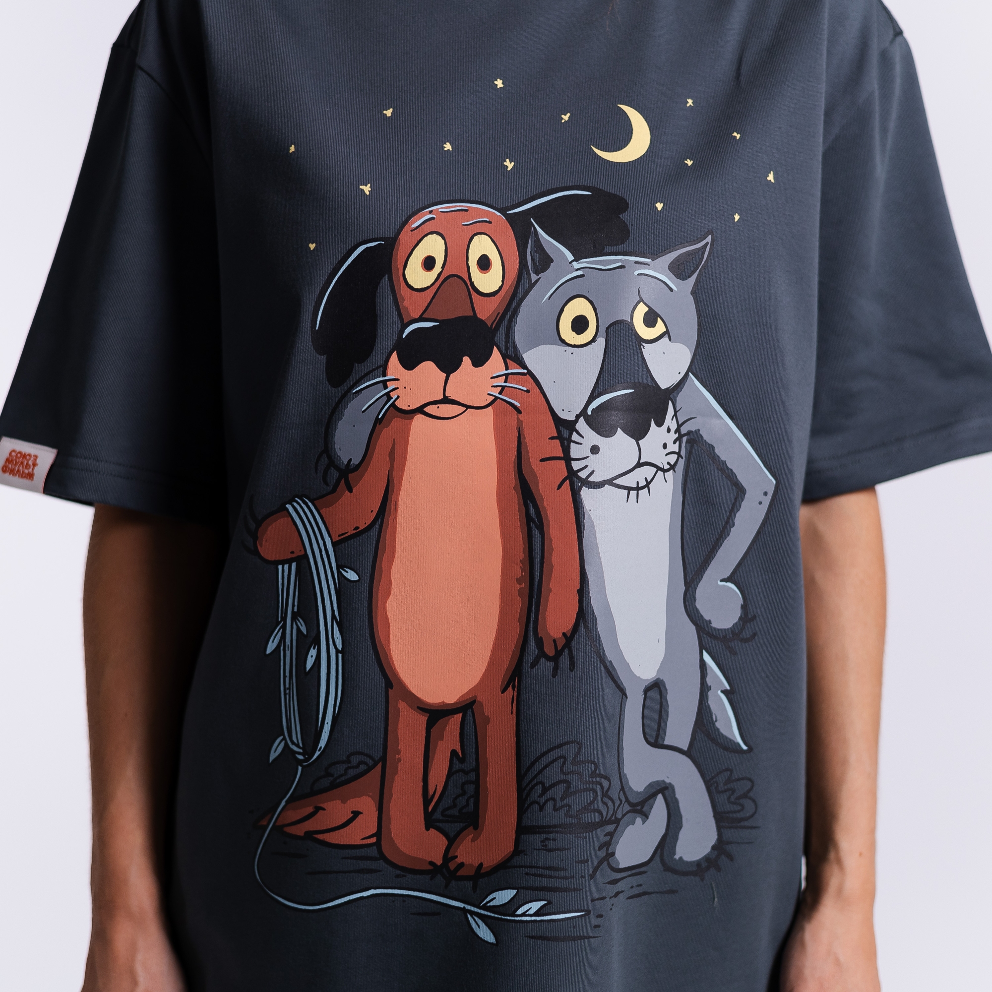 Футболка Пёс и волк