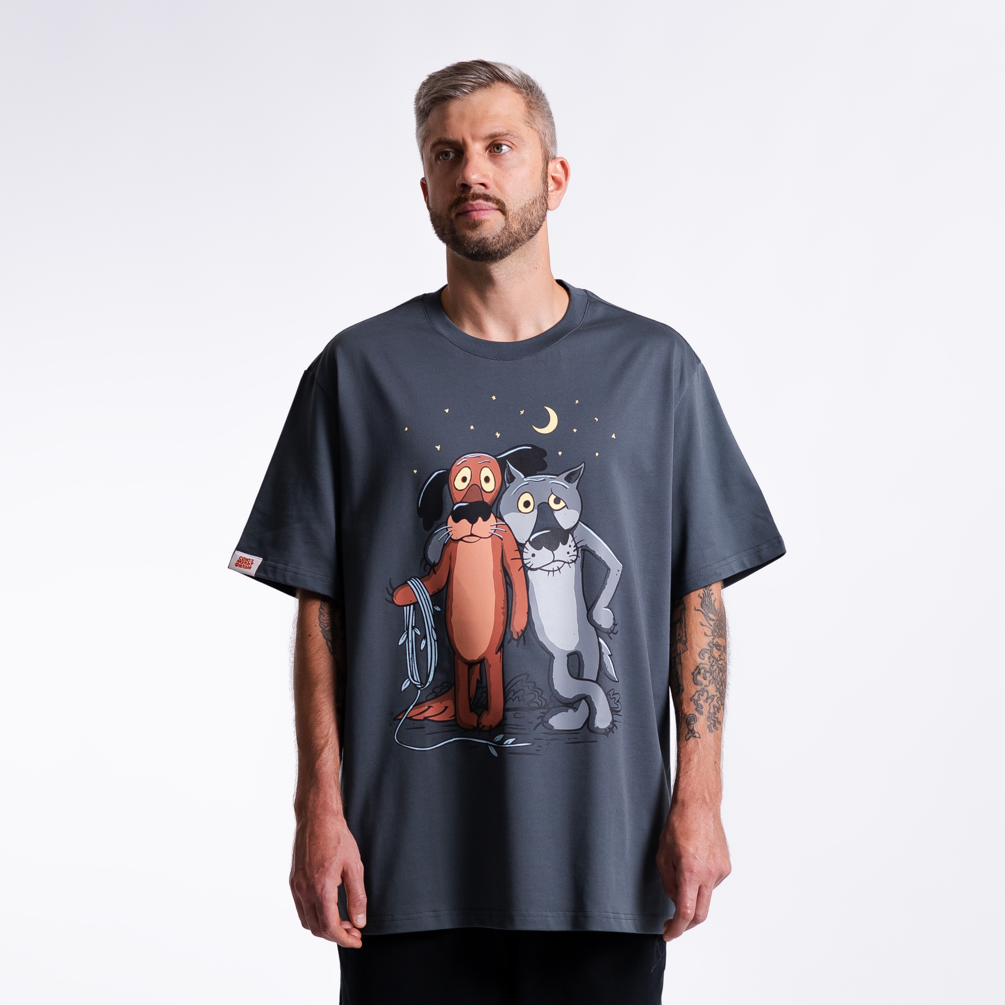 Футболка Пёс и волк