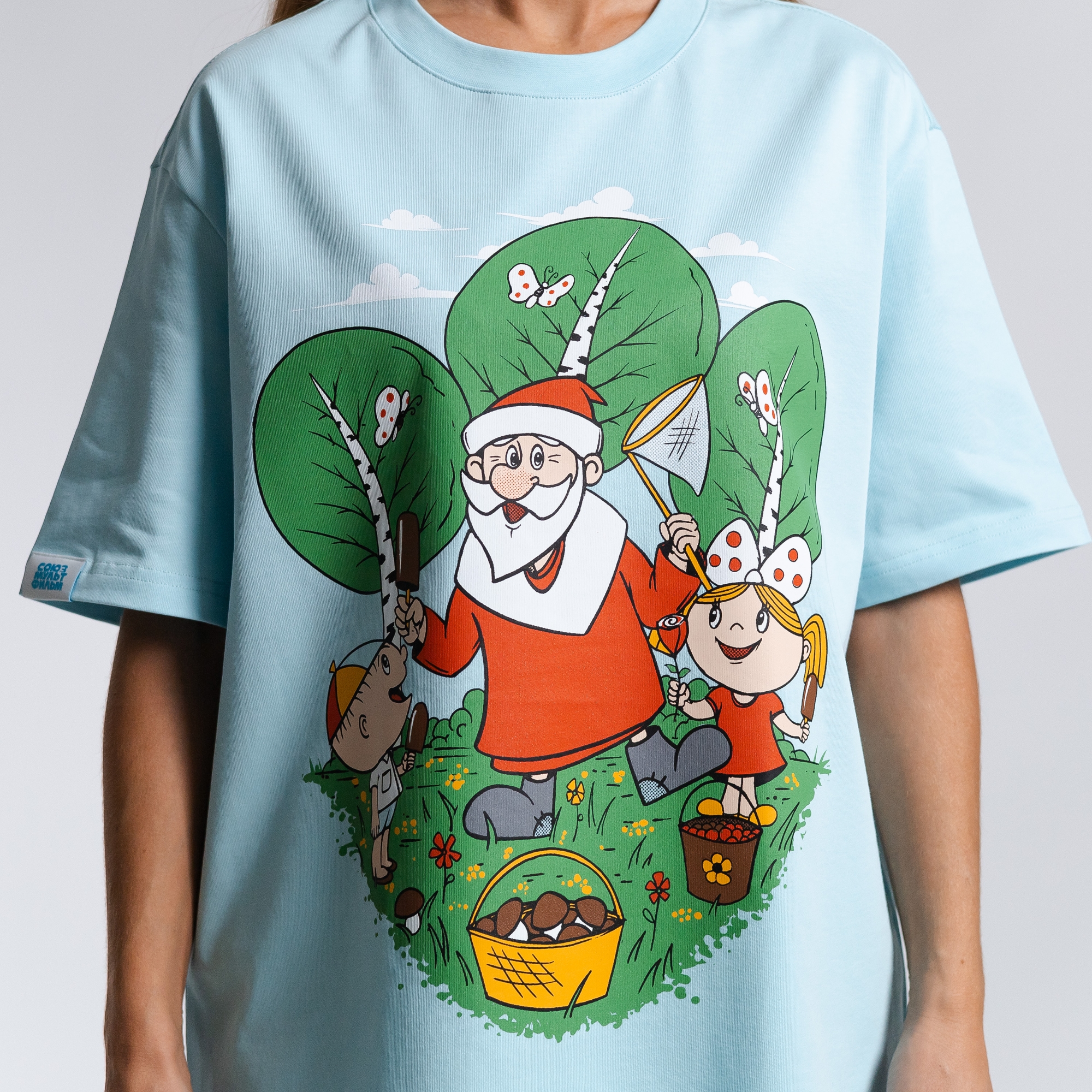 Футболка Дед Мороз и лето