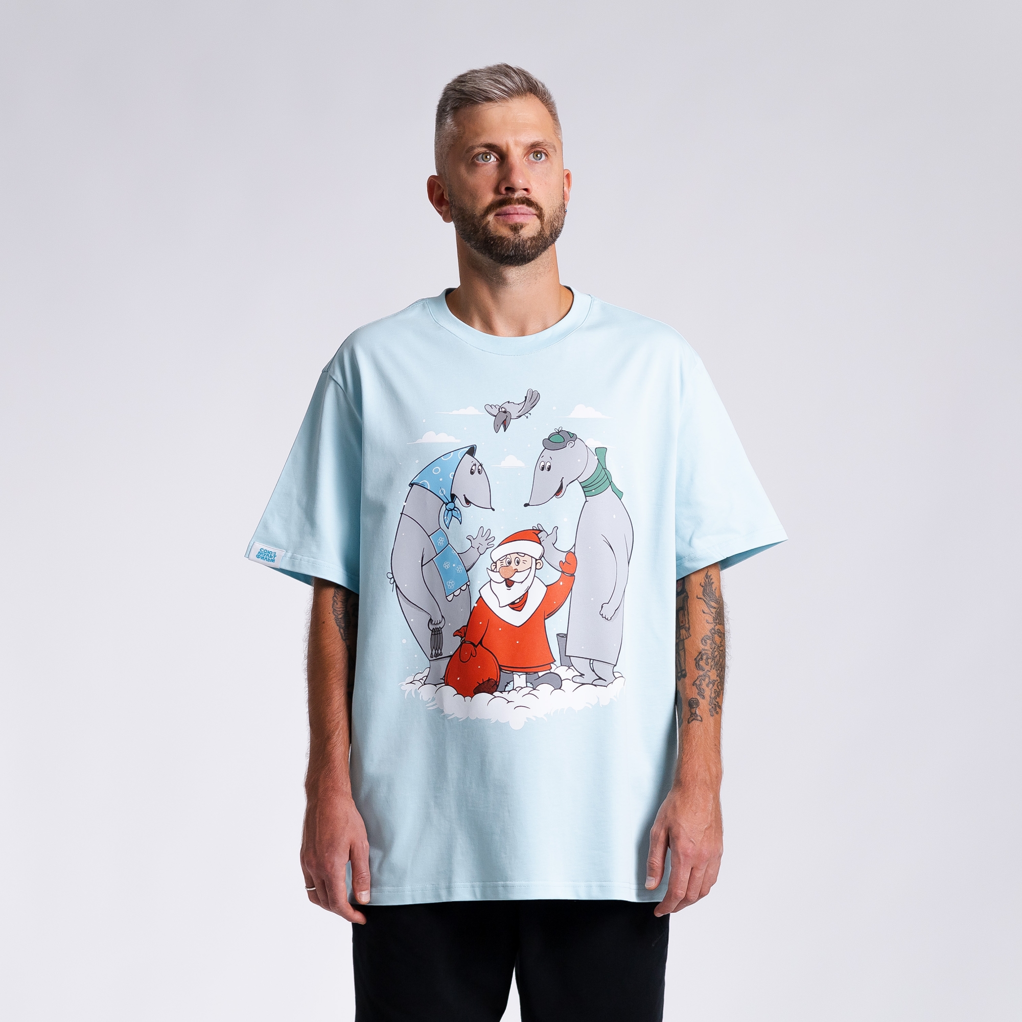 Футболка Дед Мороз и лето