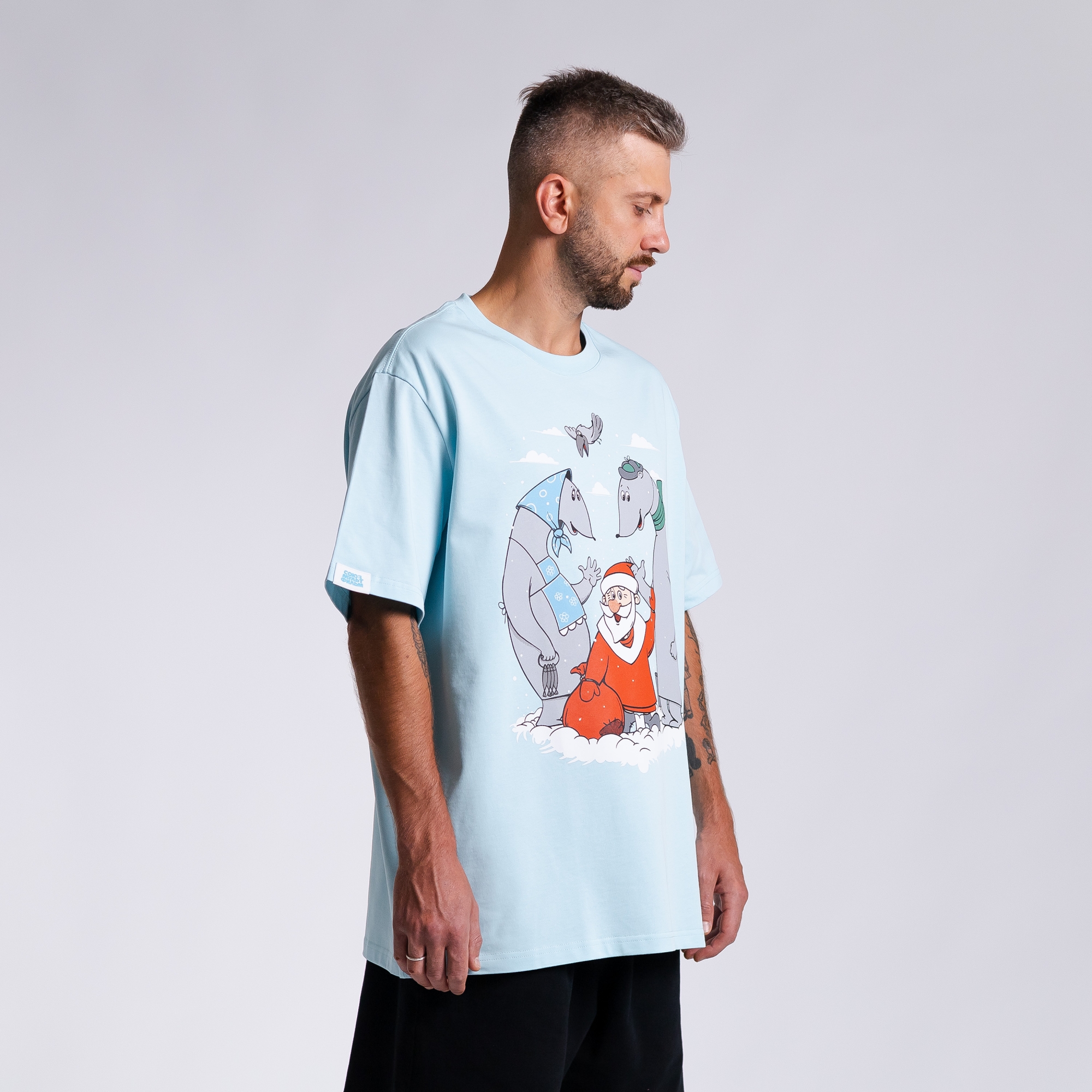 Футболка Дед Мороз и лето