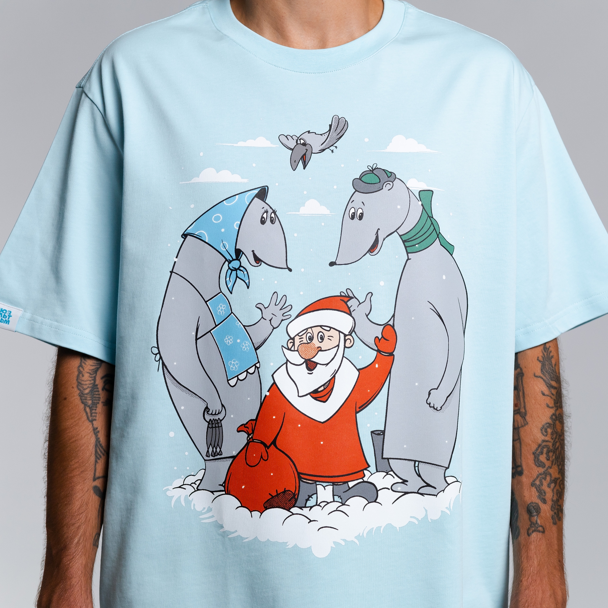 Футболка Дед Мороз и лето