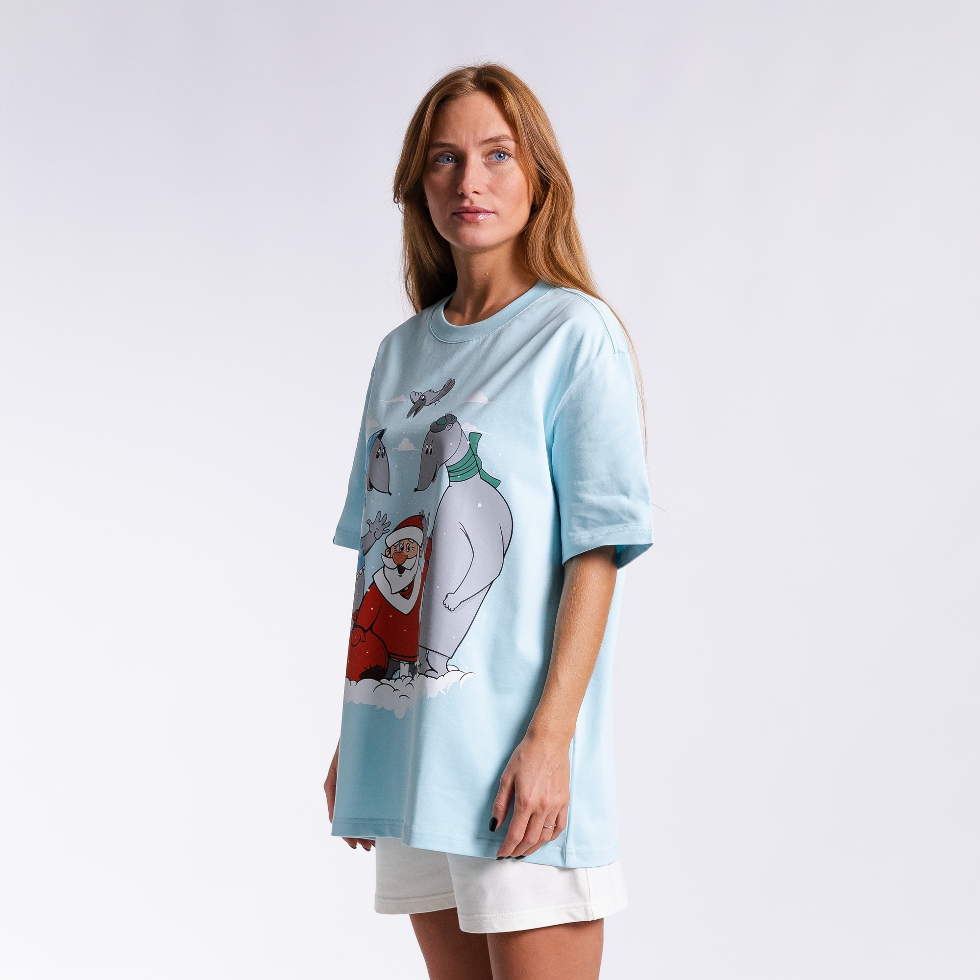 Футболка Дед Мороз и лето