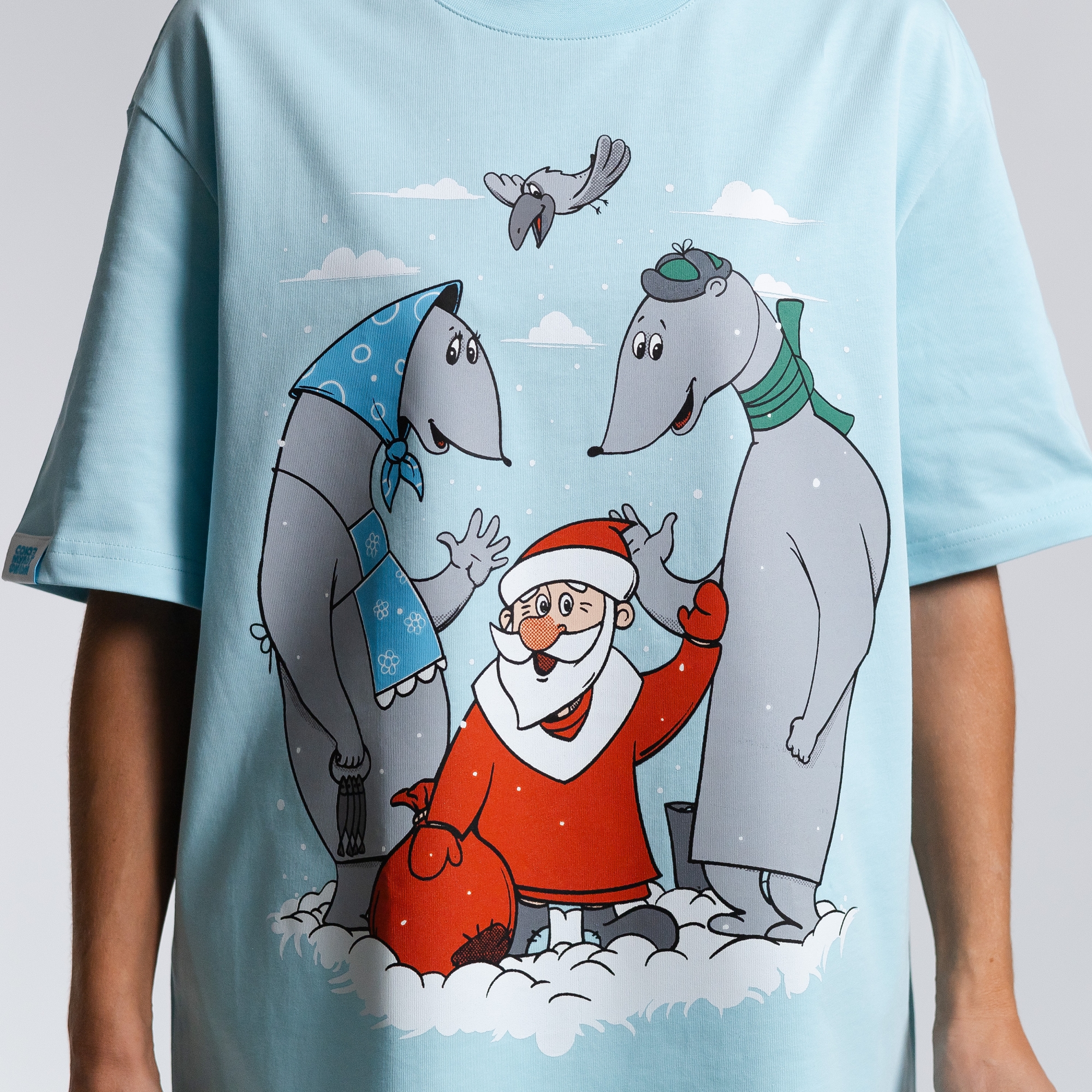 Футболка Дед Мороз и лето