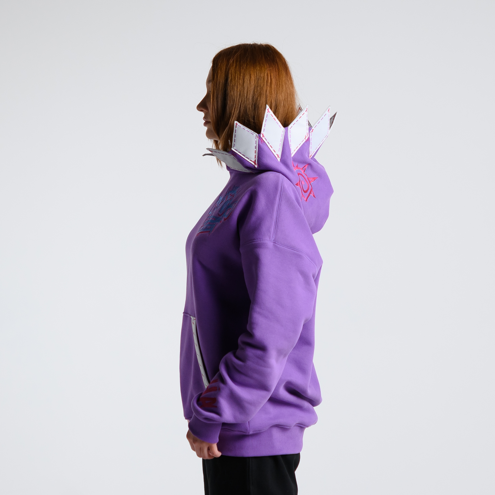 Худи с зубами