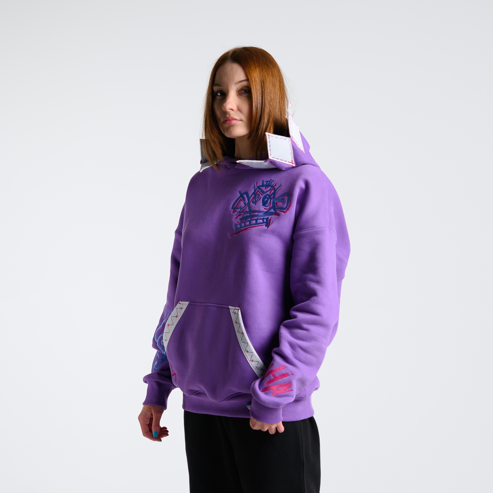 Худи с зубами