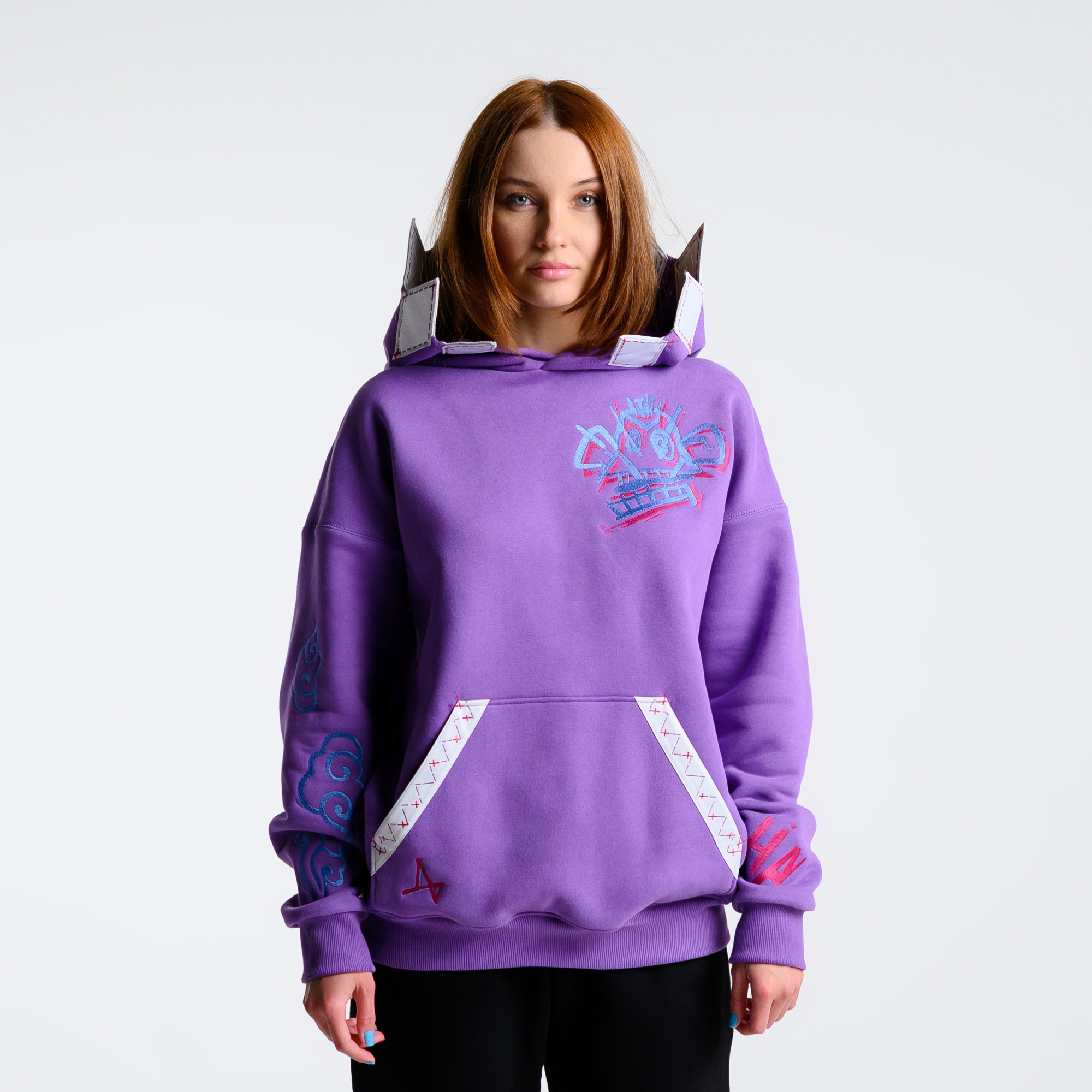 Худи с зубами