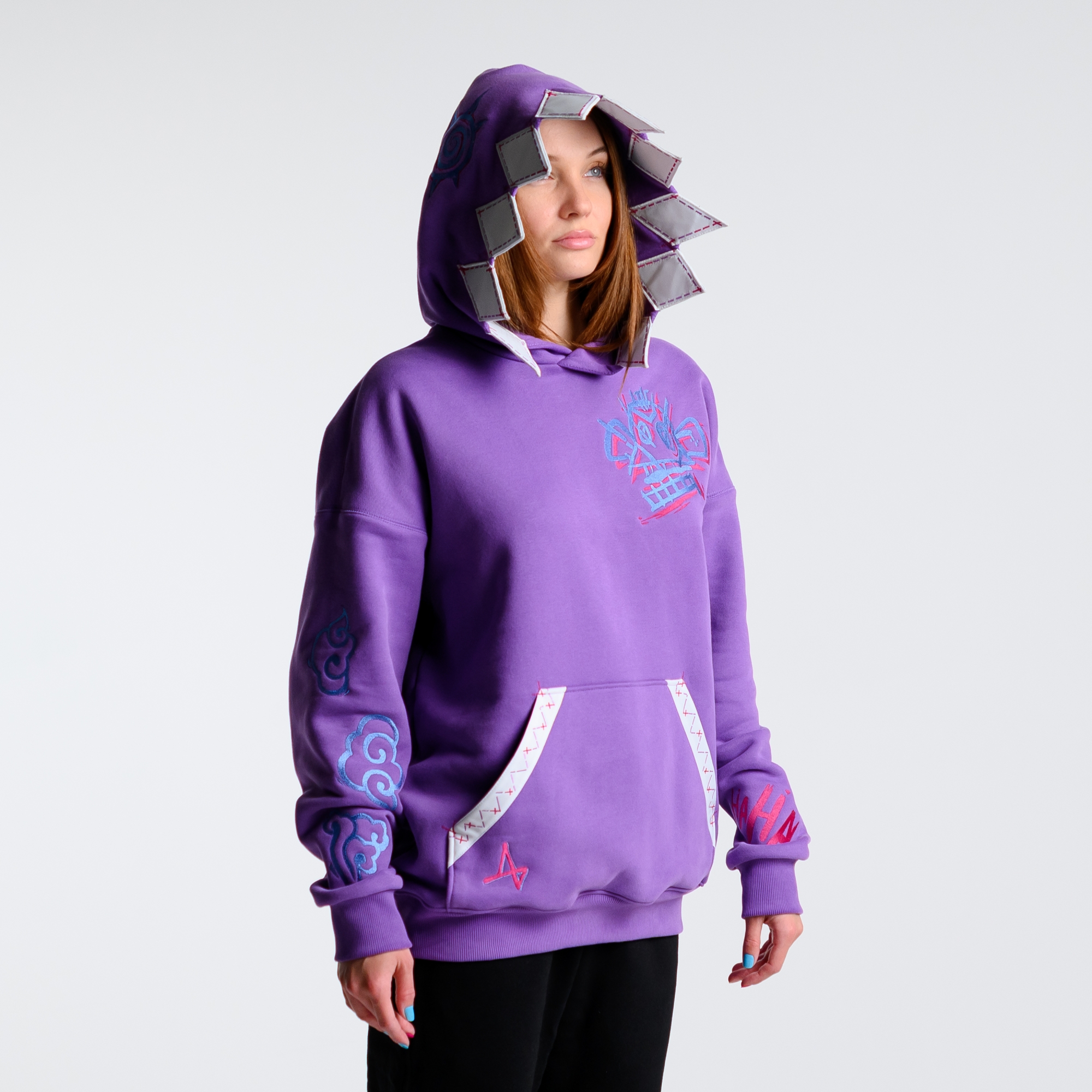 Худи с зубами