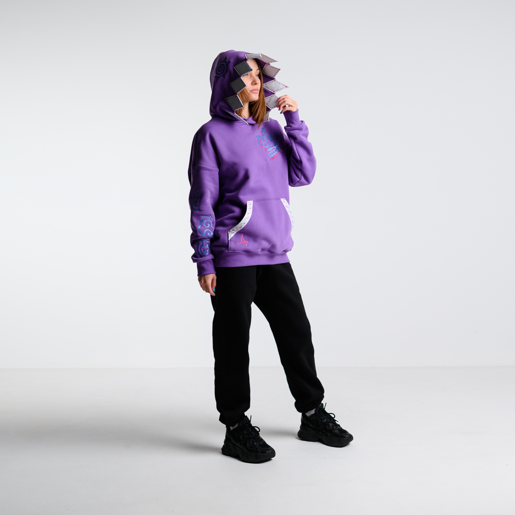 Худи с зубами