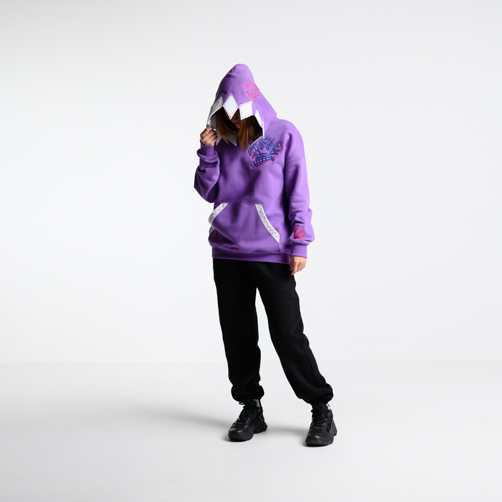 Худи с зубами