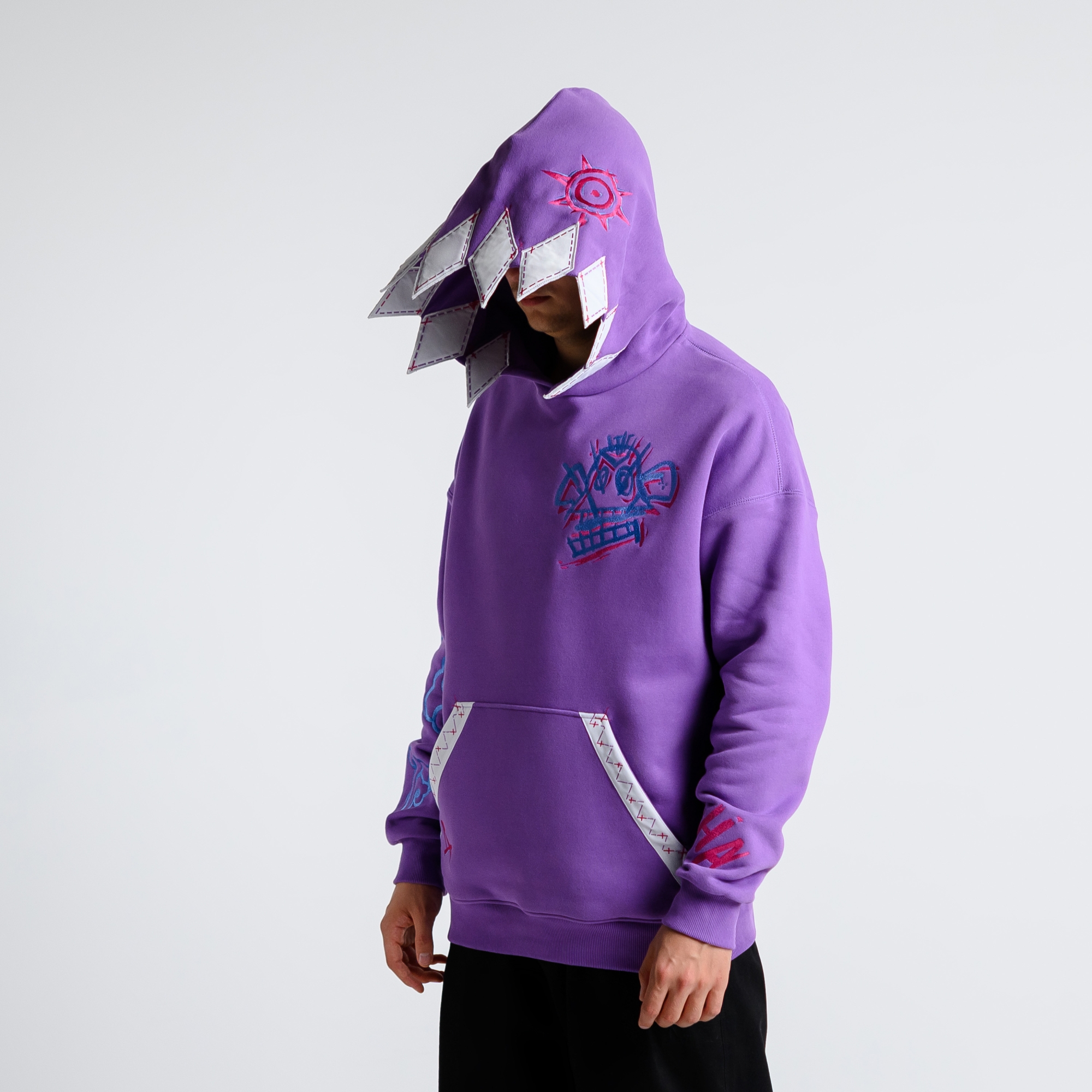 Худи с зубами