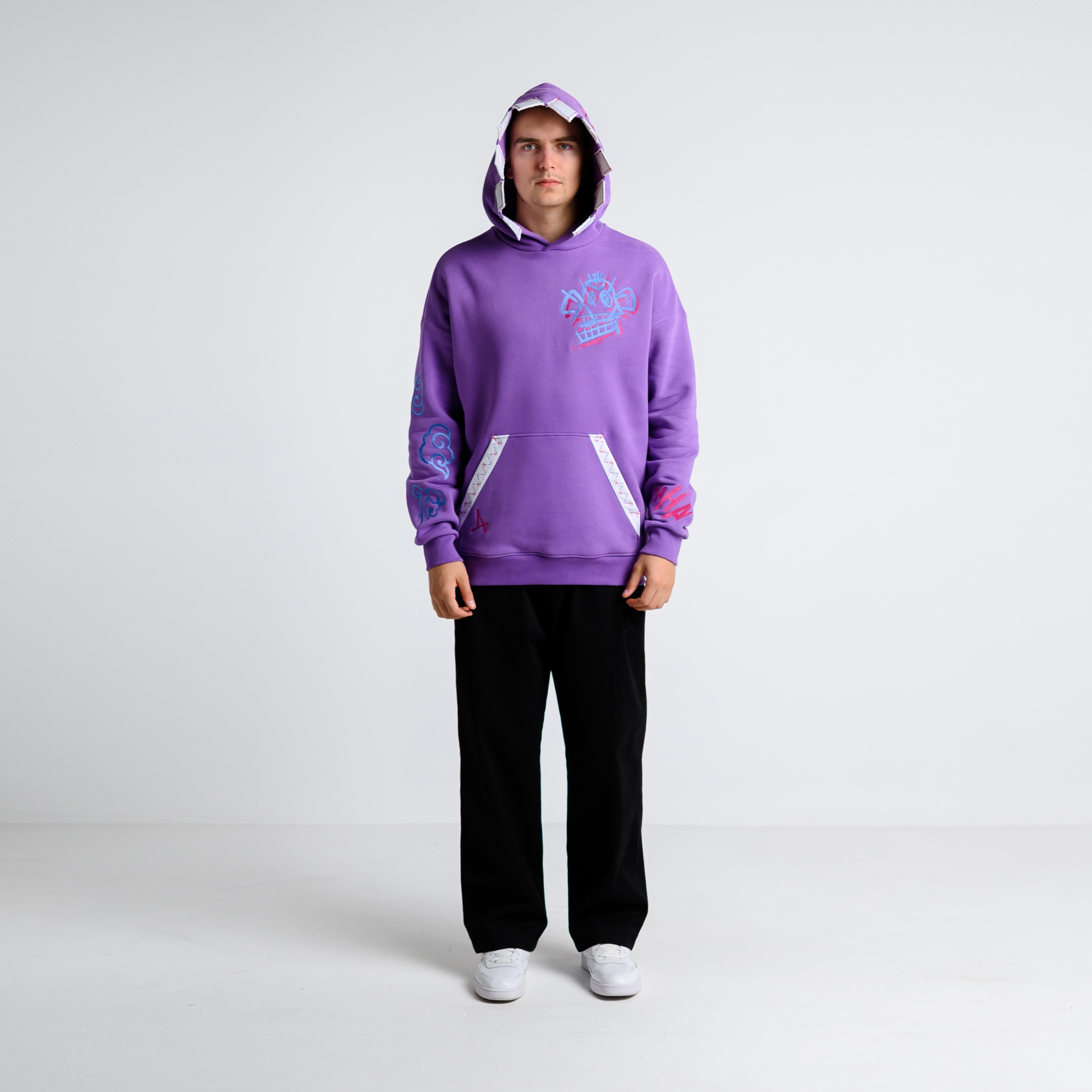 Худи с зубами