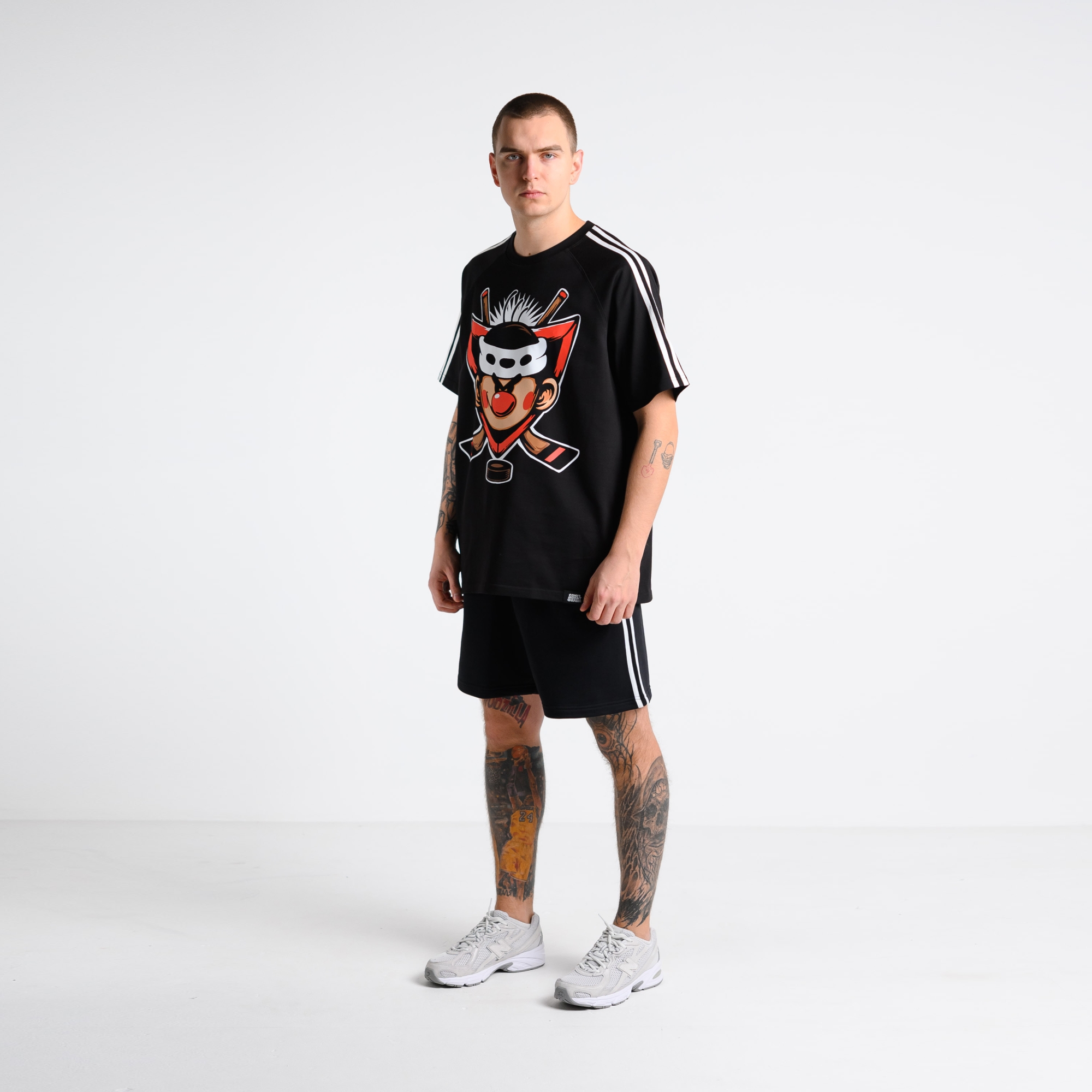 Шорты Simple 4 с лампасами