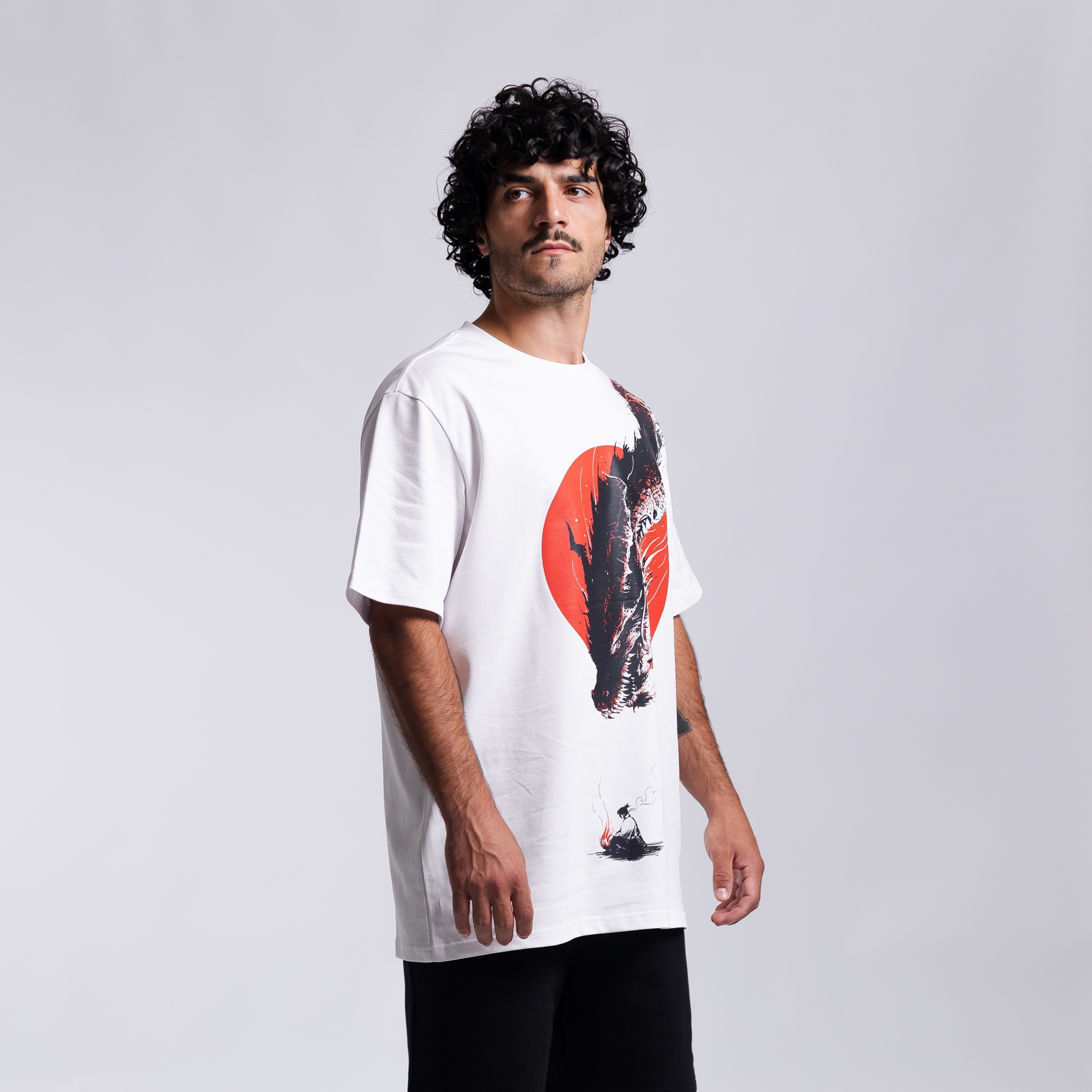 Футболка с принтом