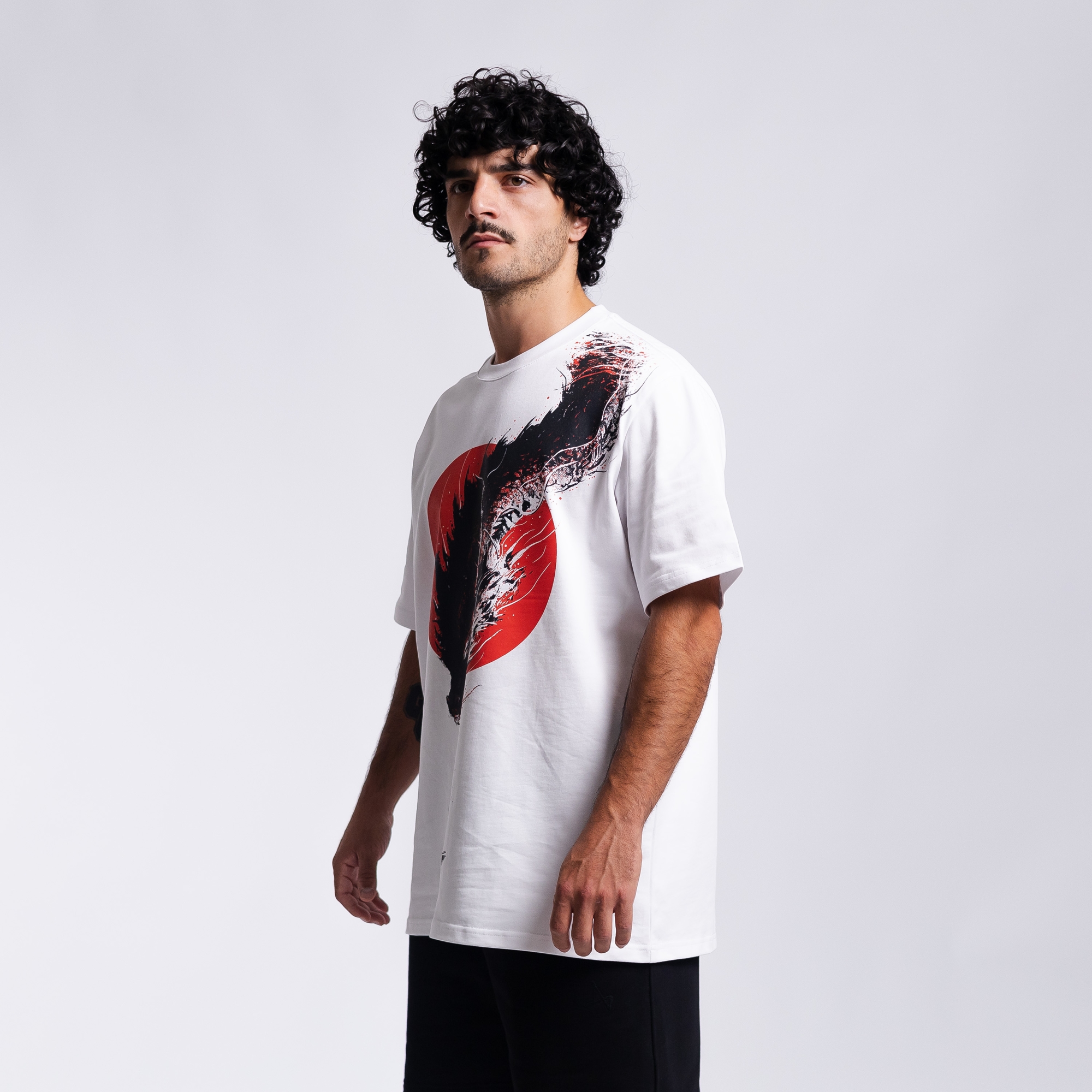 Футболка с принтом