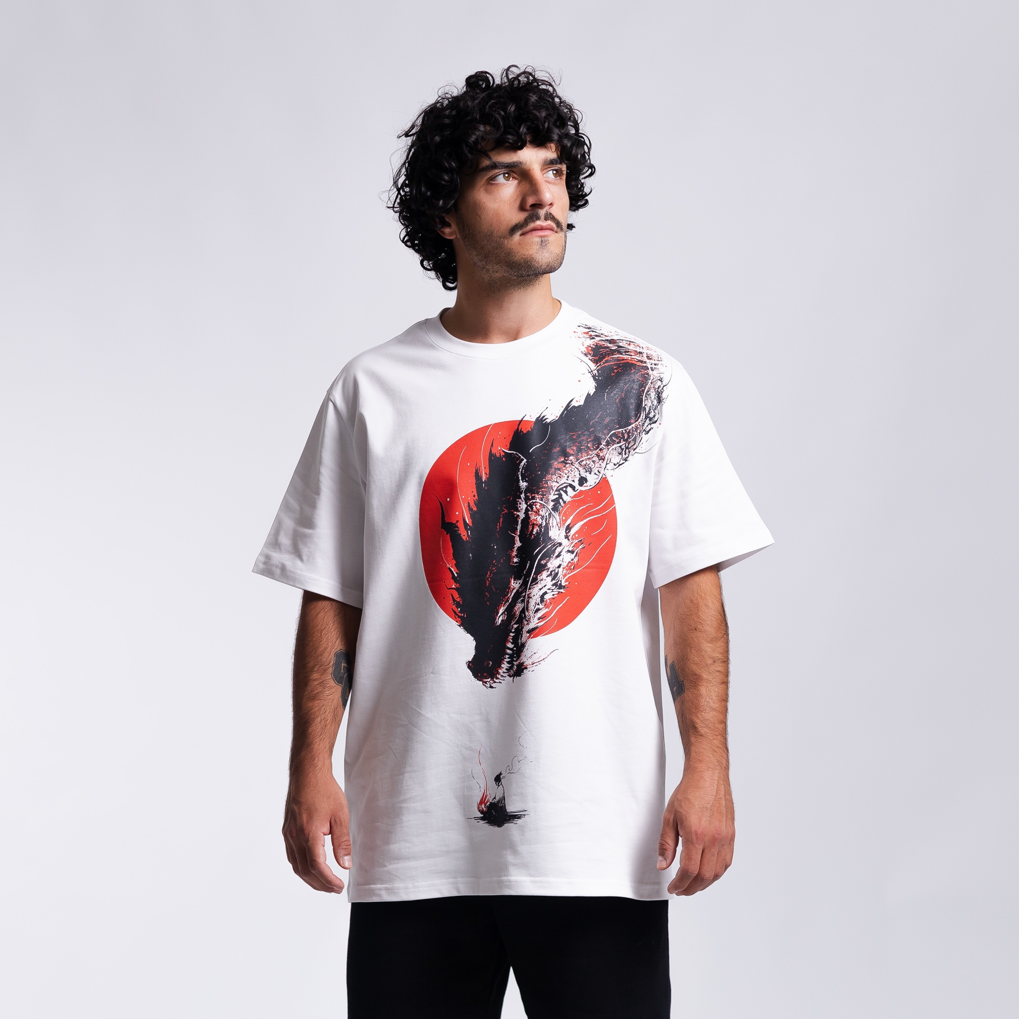 Футболка с принтом