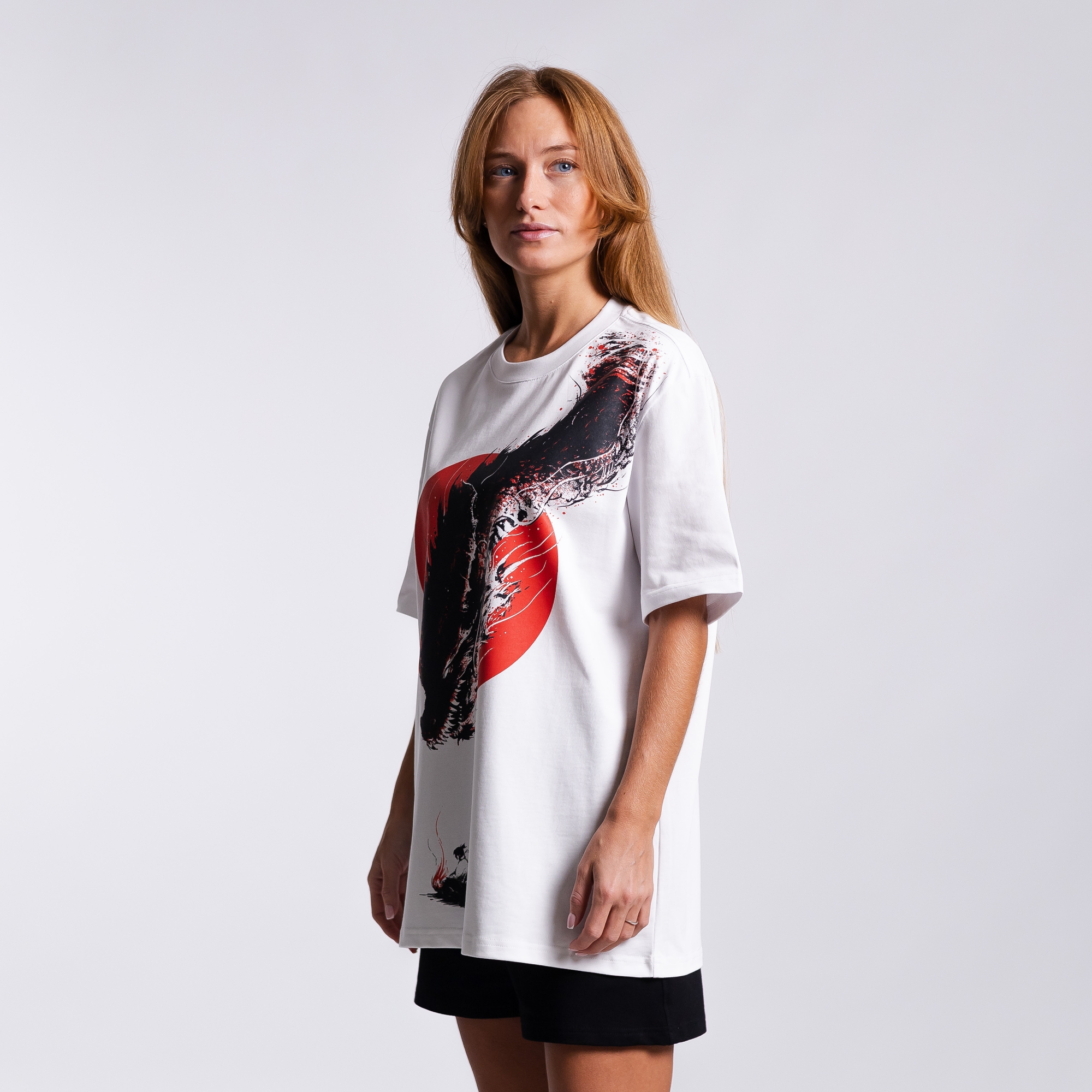 Футболка с принтом