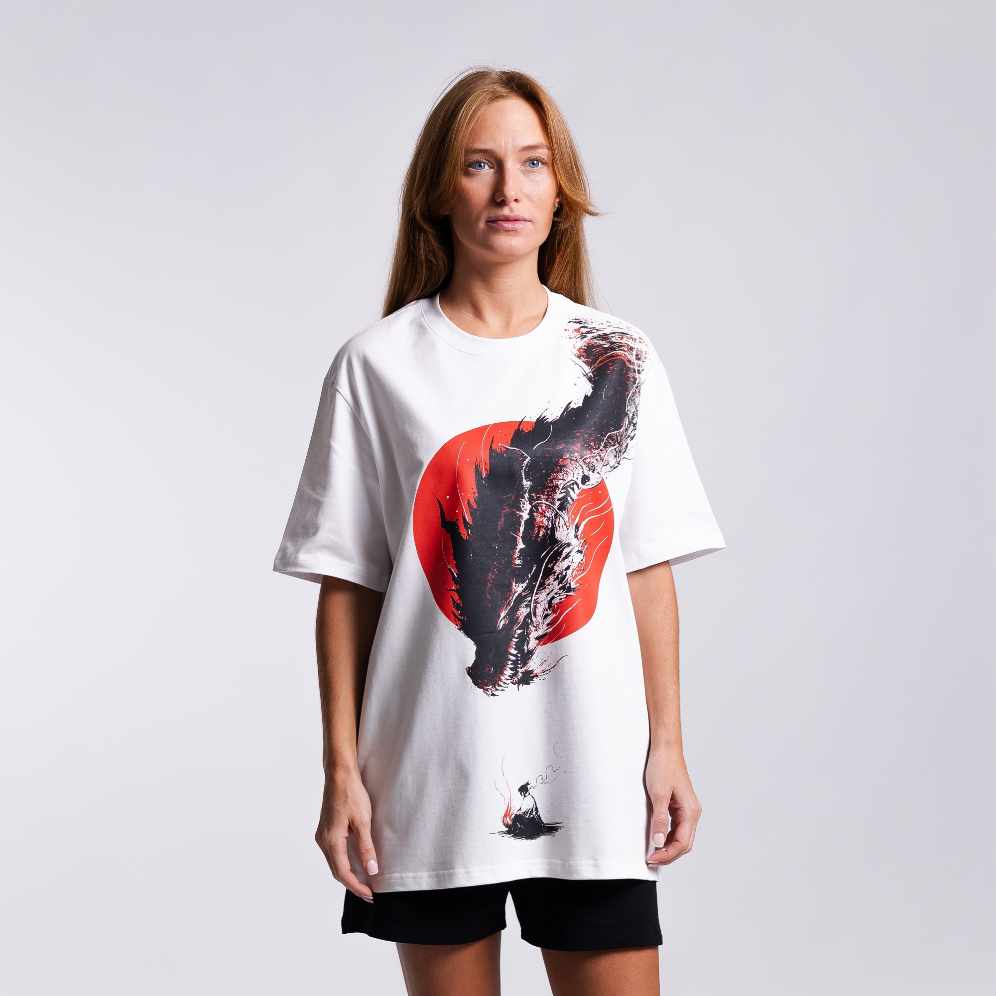 Футболка с принтом