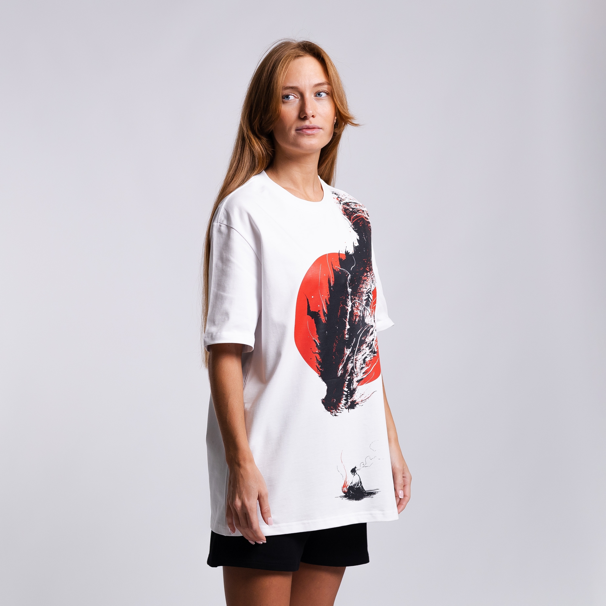 Футболка с принтом