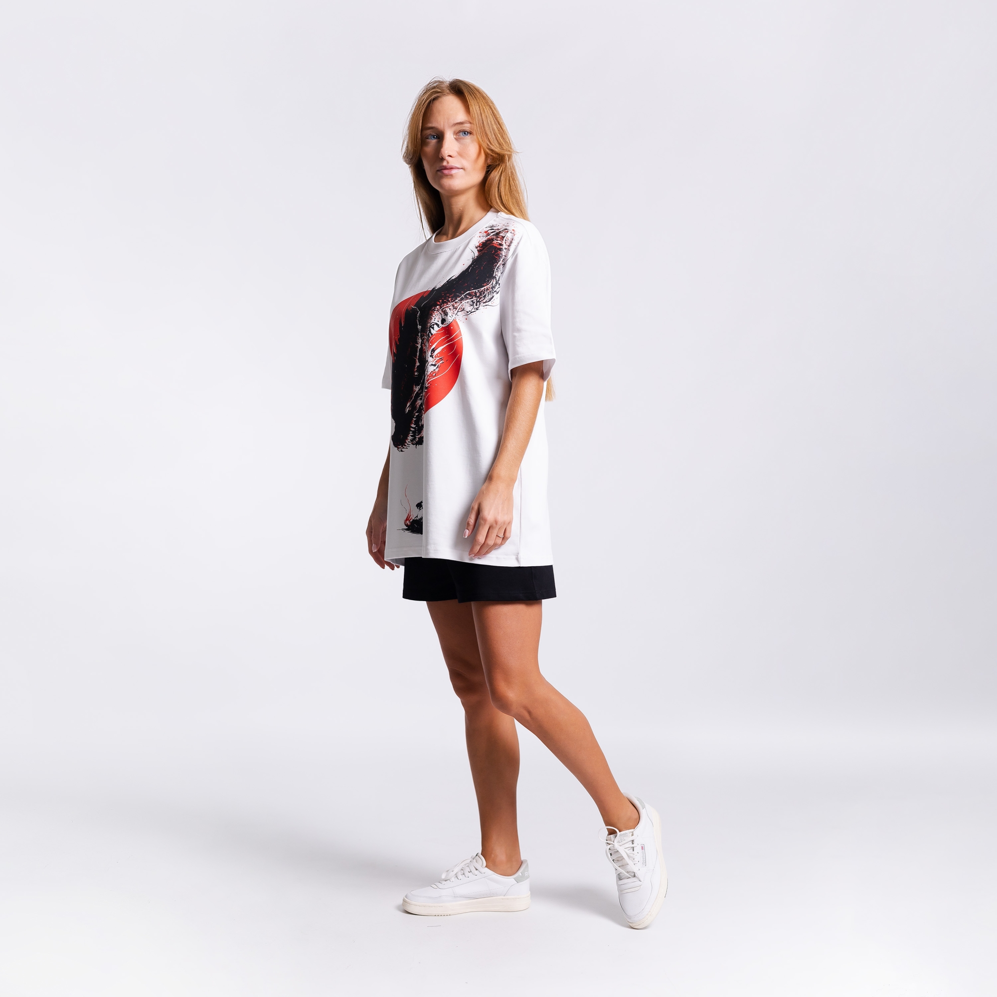 Футболка с принтом