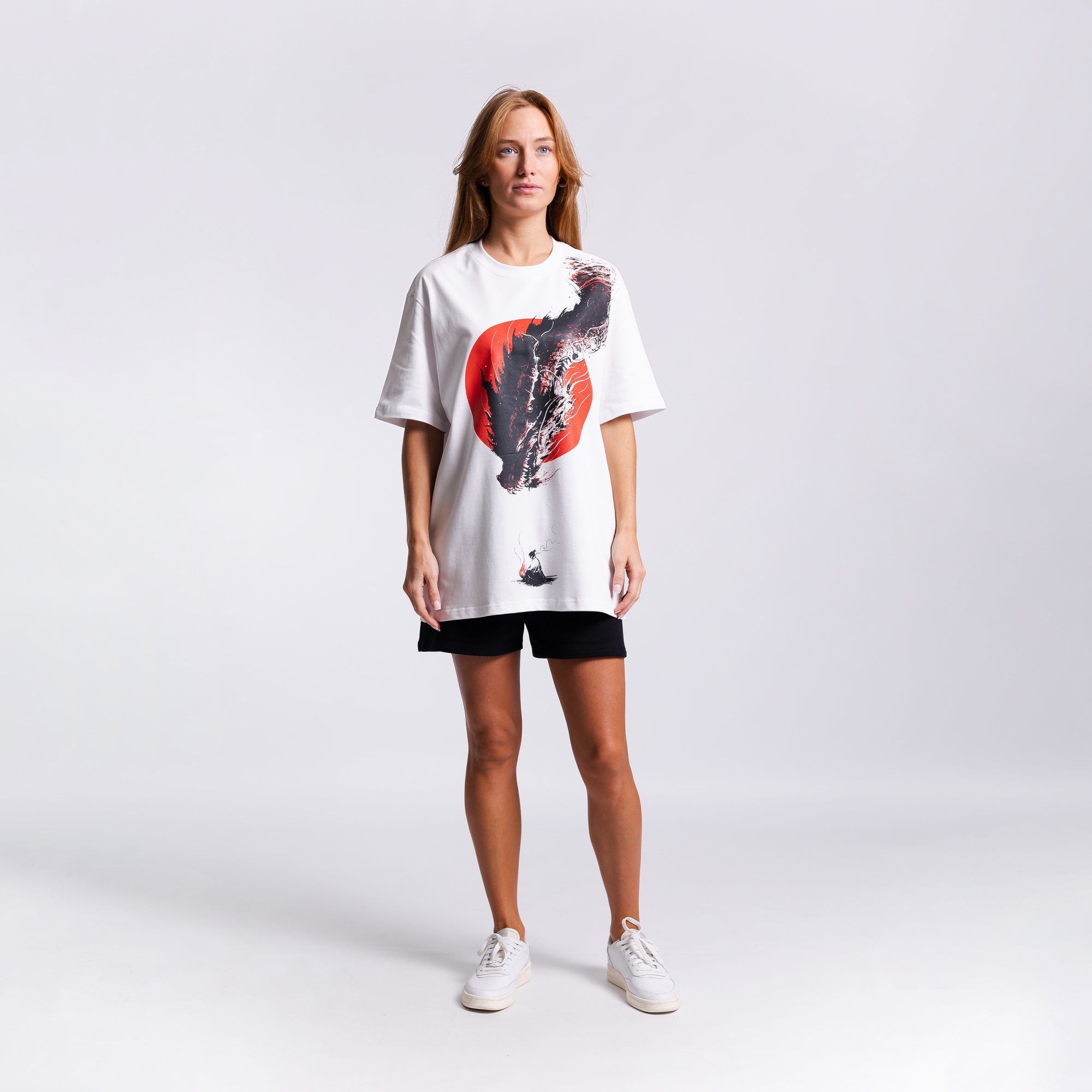 Футболка с принтом