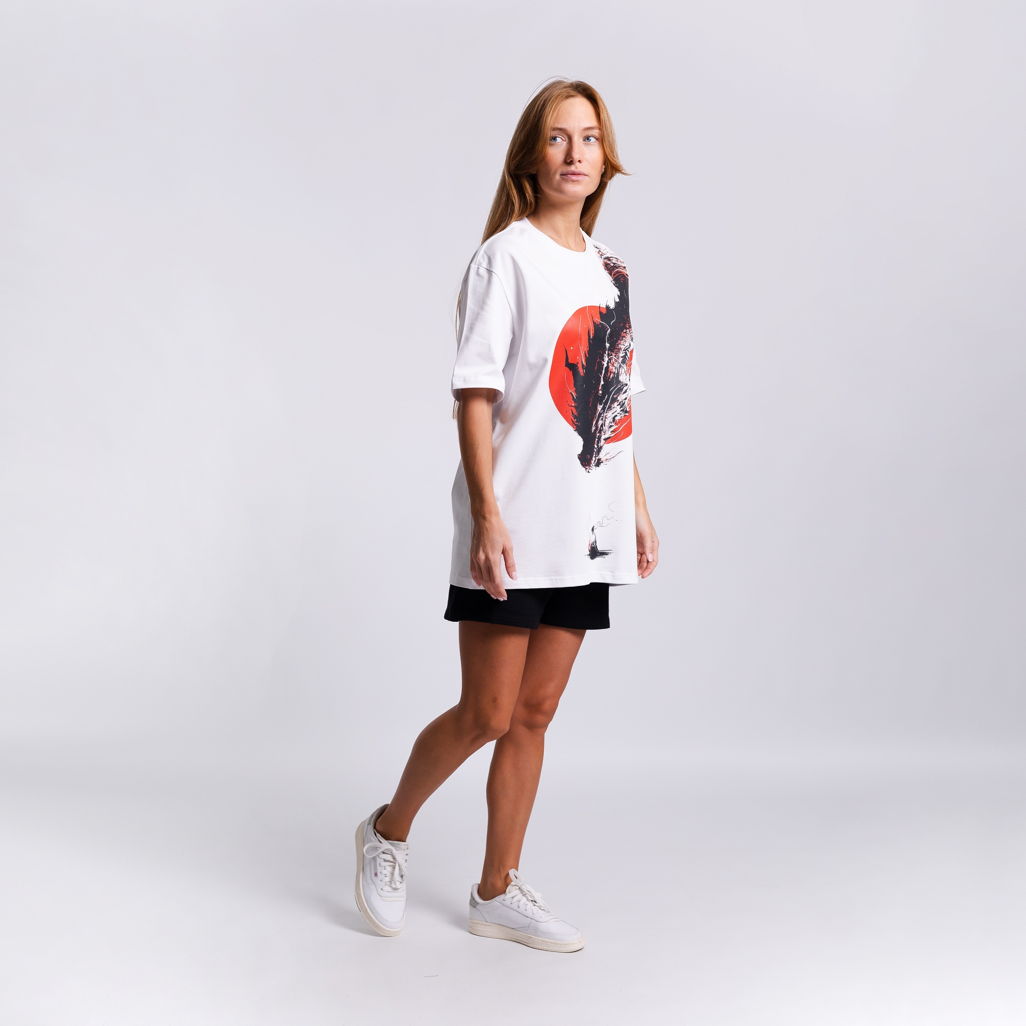 Футболка с принтом