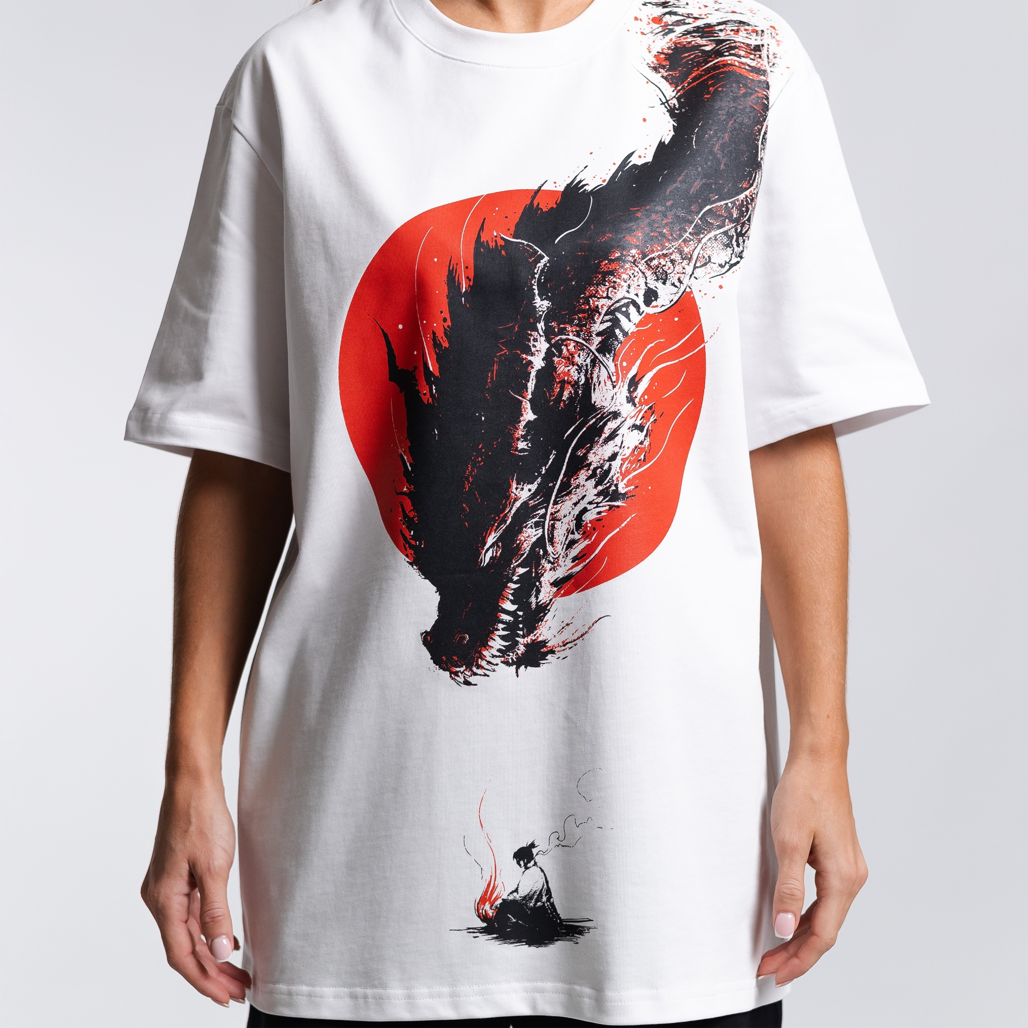 Футболка с принтом