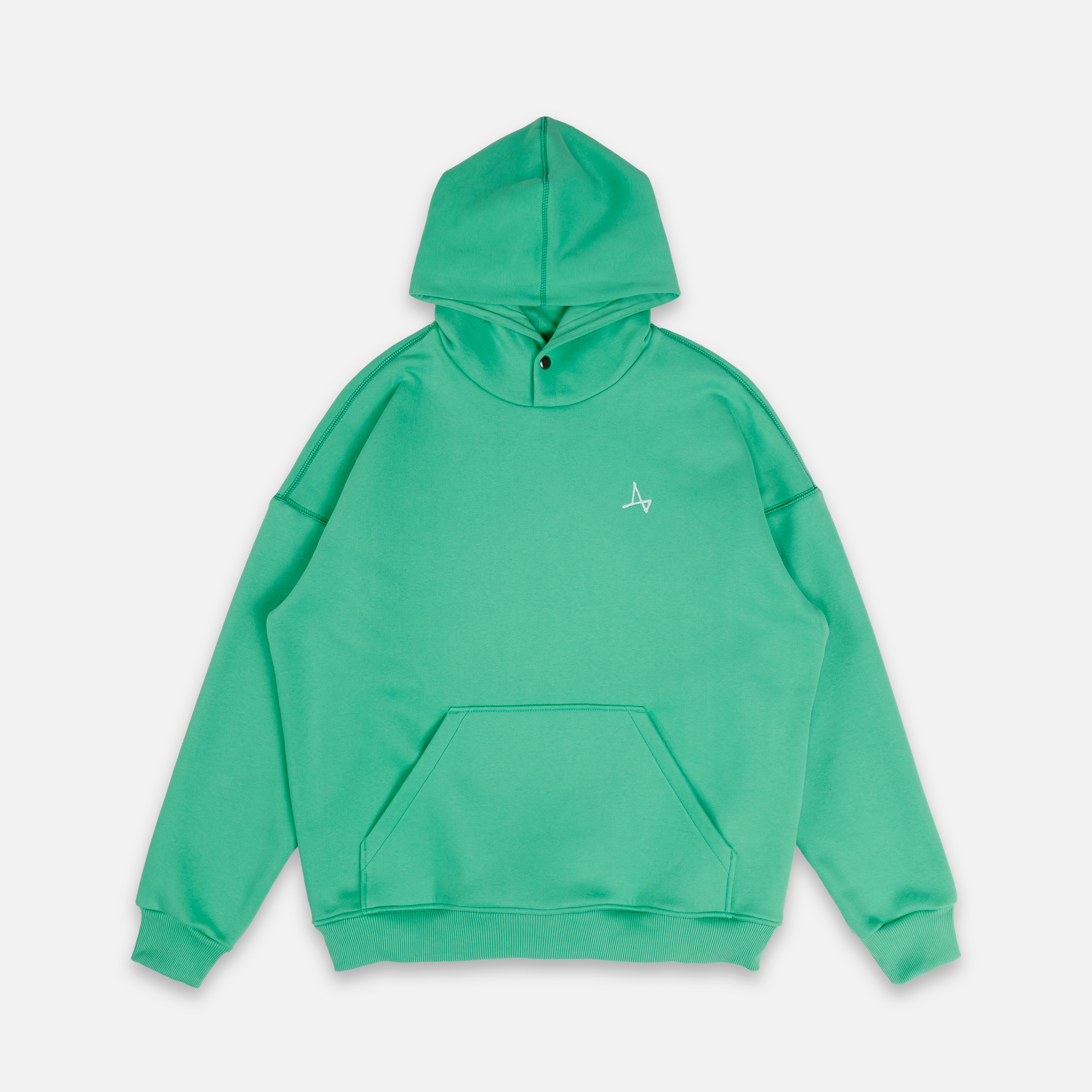 

Худи Simple с кнопкой, Зеленый