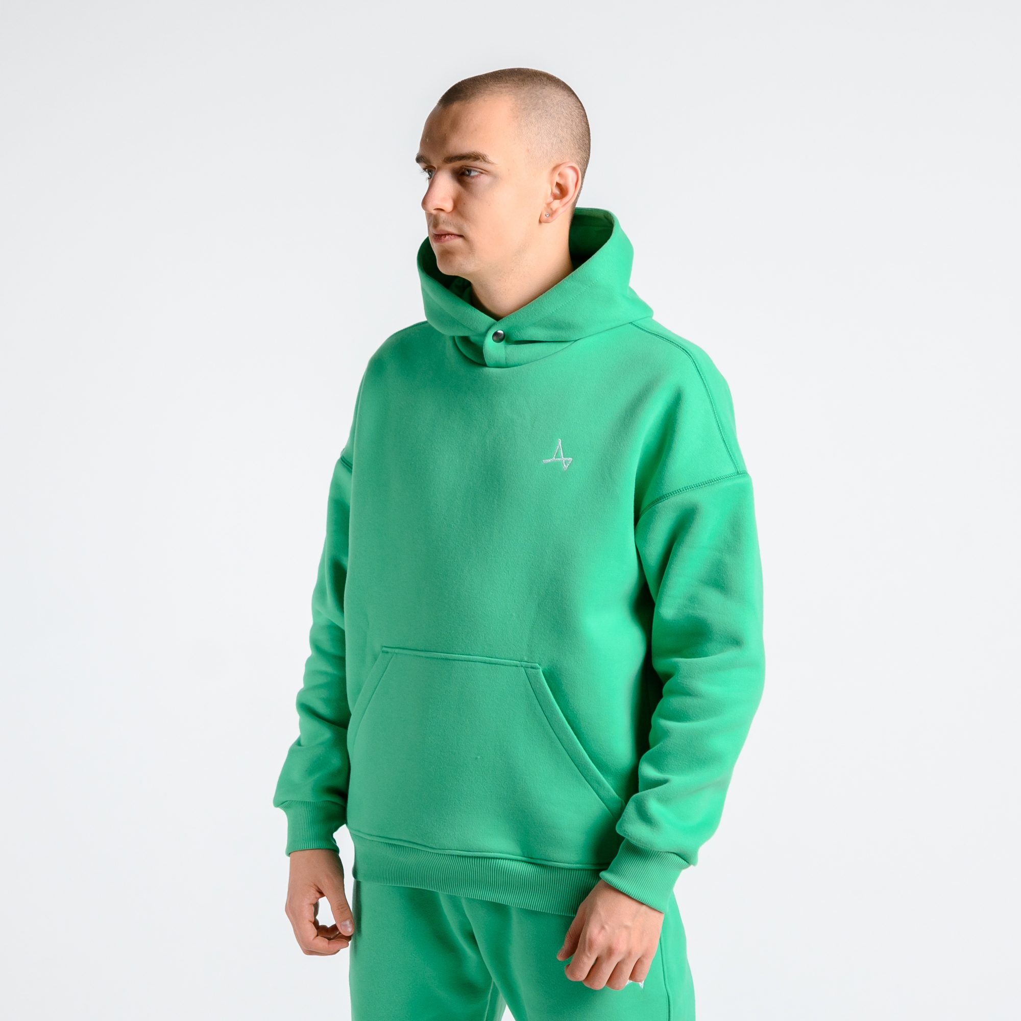 Худи Simple с кнопкой