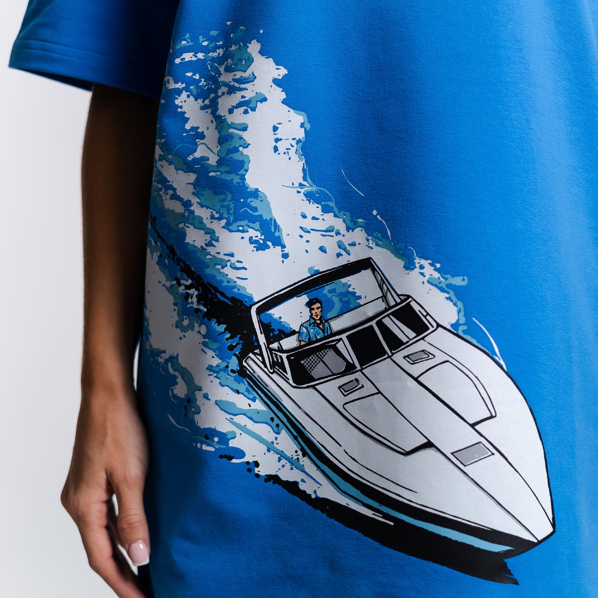 Футболка с принтом