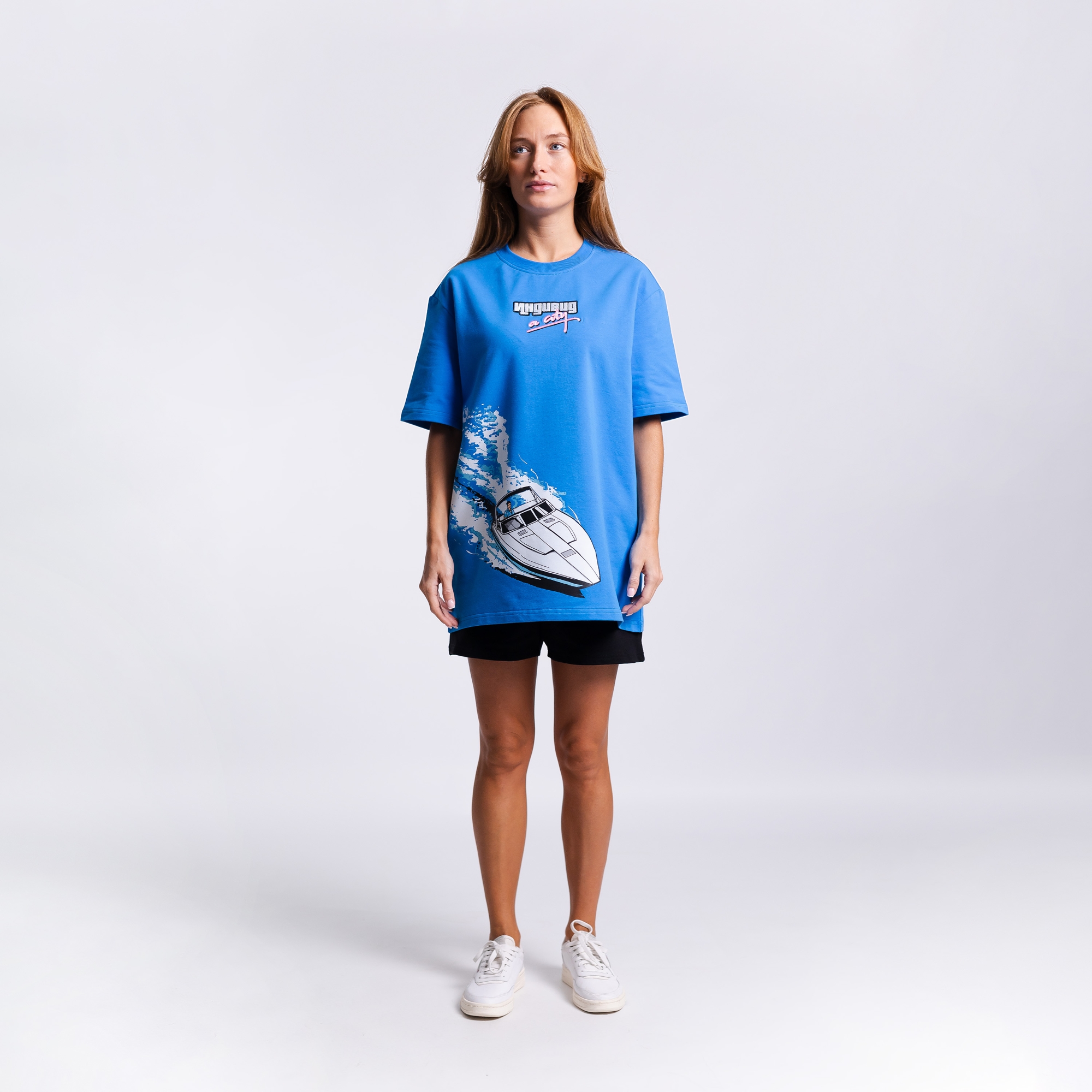 Футболка с принтом