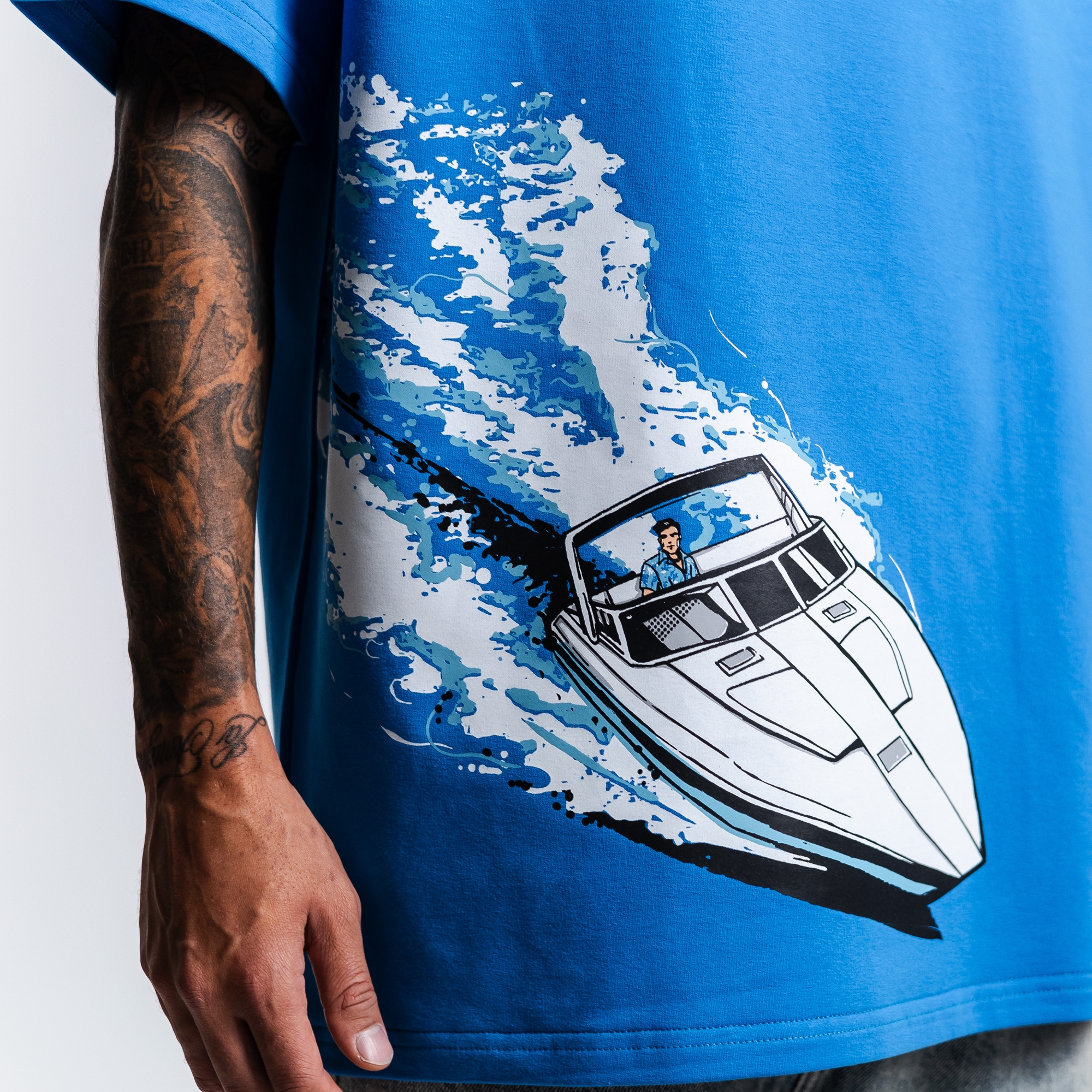 Футболка с принтом